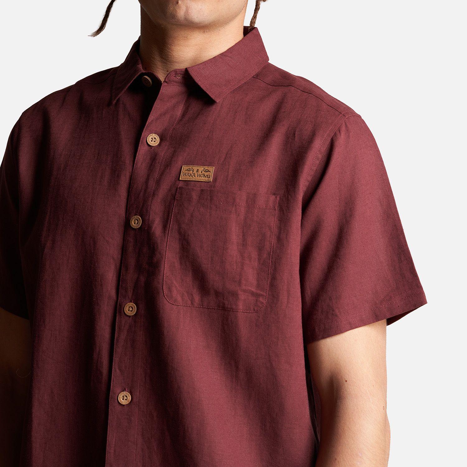 Camisa Hombre Linaje Burdeo Haka Honu-4