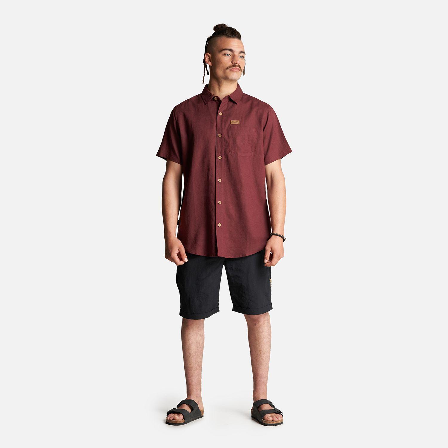 Camisa Hombre Linaje Burdeo Haka Honu-5