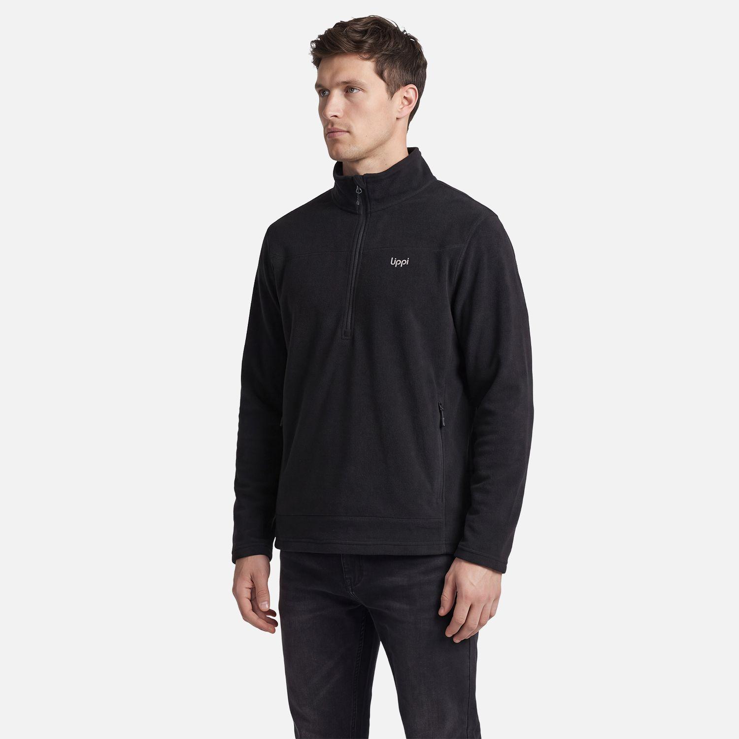 Polar Hombre Elemental Therm-Pro 1/4 Zip Negro Lippi V27-1