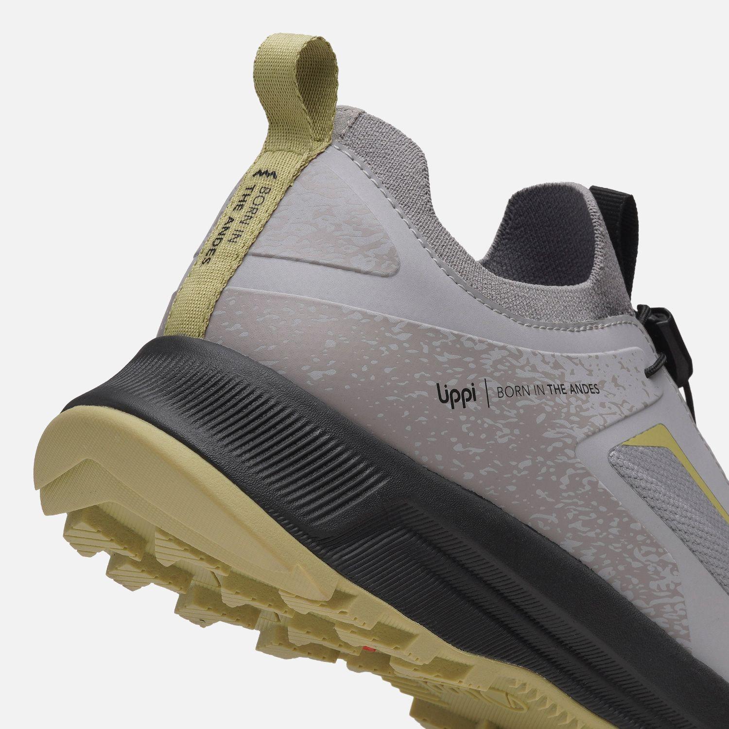 Zapatilla Hombre Light Knit Gris / Amarillo Lippi I26-7