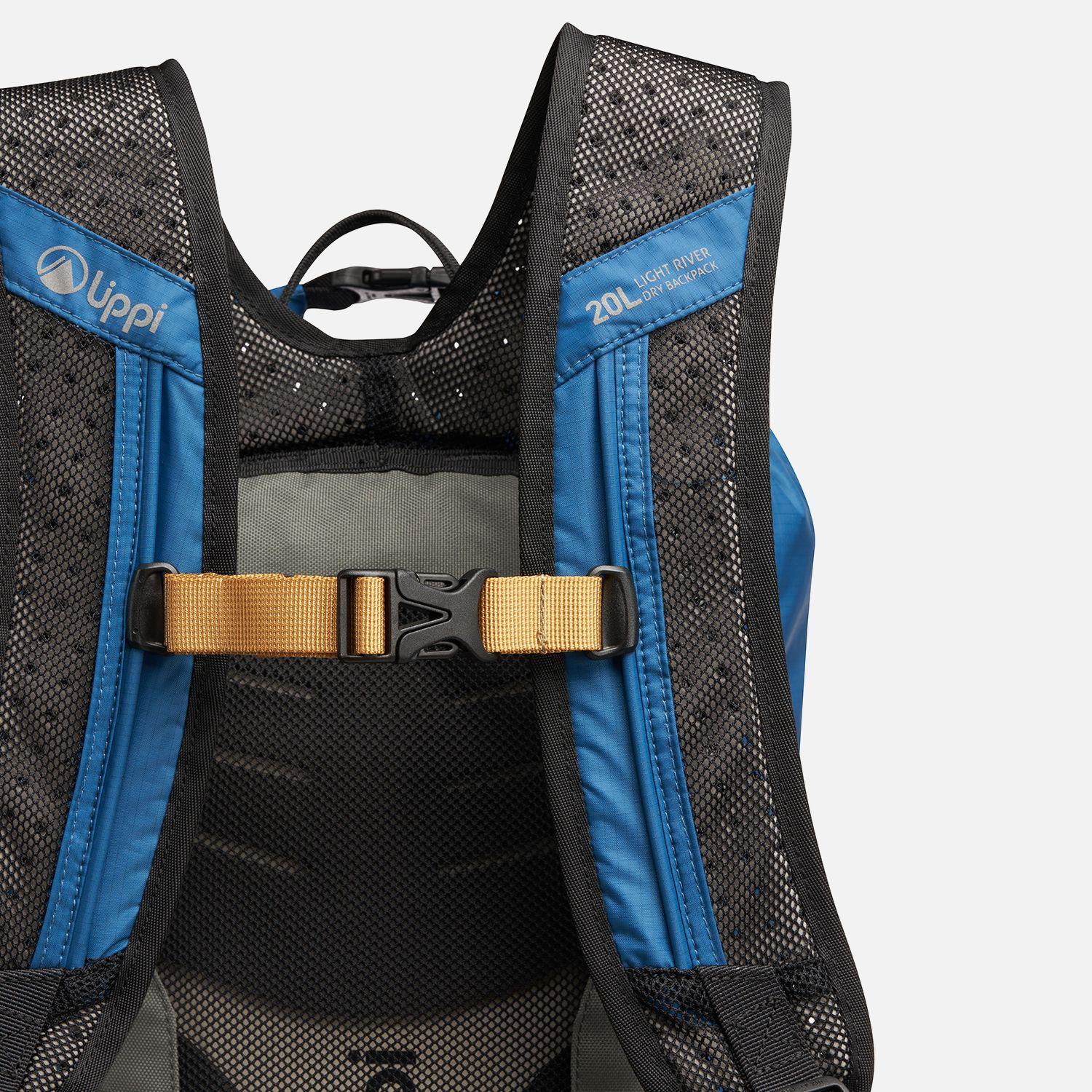 Mochila Unisex Light River Backpack 20L Azul Lippi V24-3