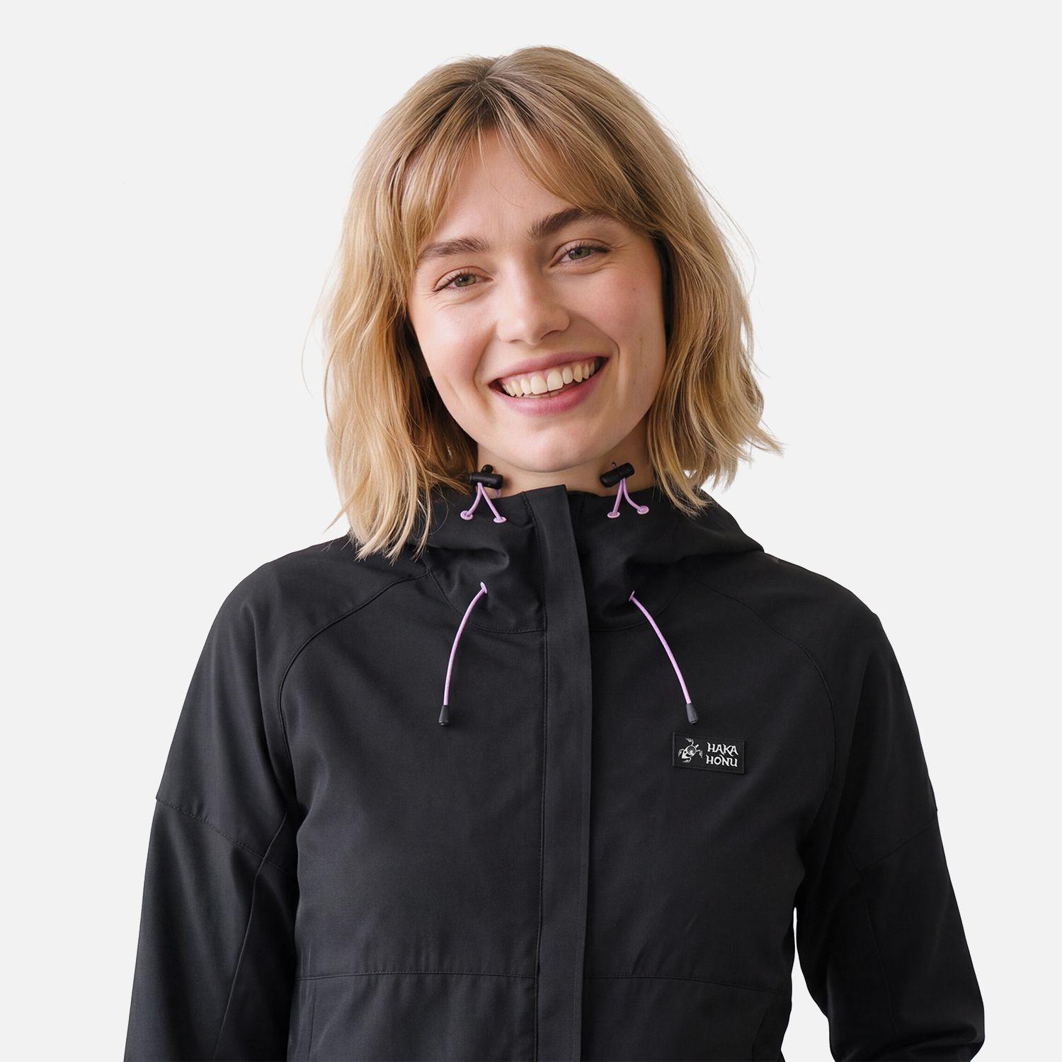 Chaqueta Mujer Terral Negro Haka Honu V27-2