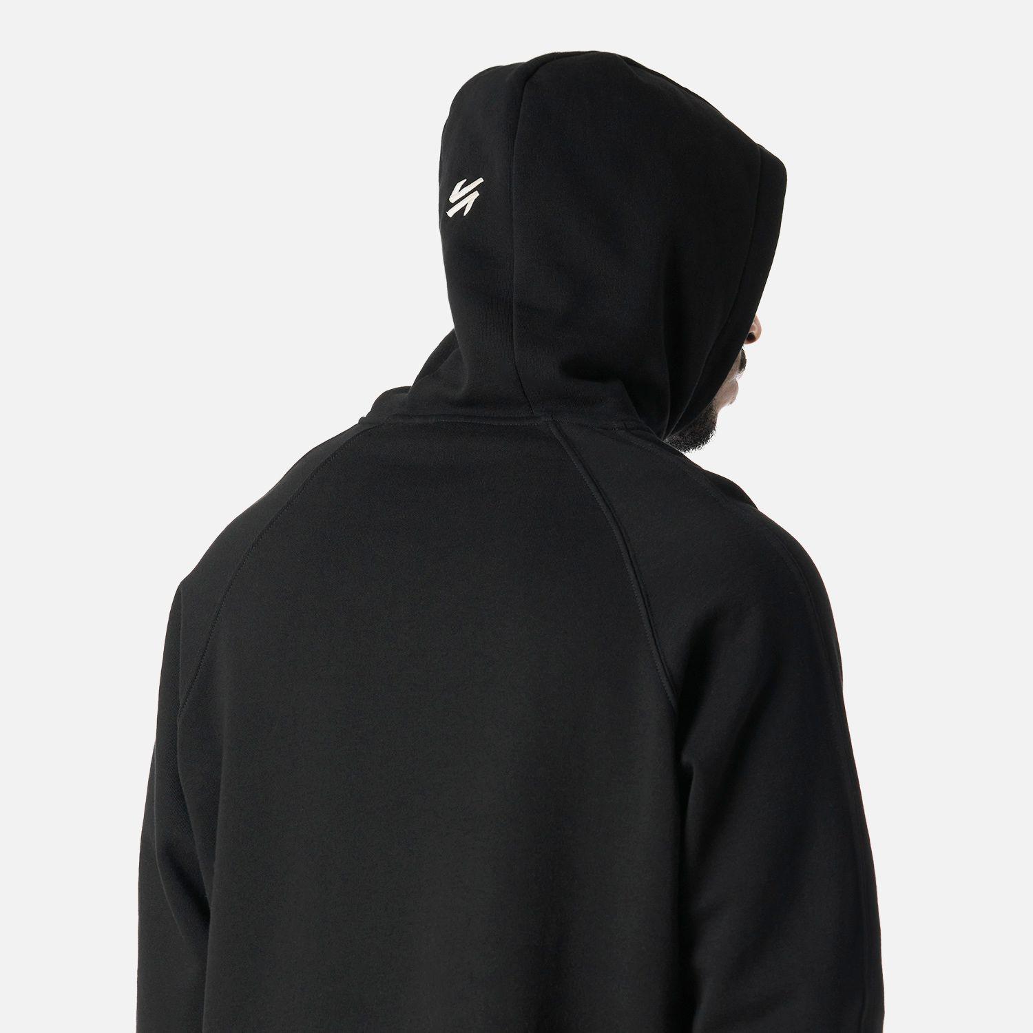 Polerón Hombre Cool Down Sweatshirt Hoody Negro Vulcano-5