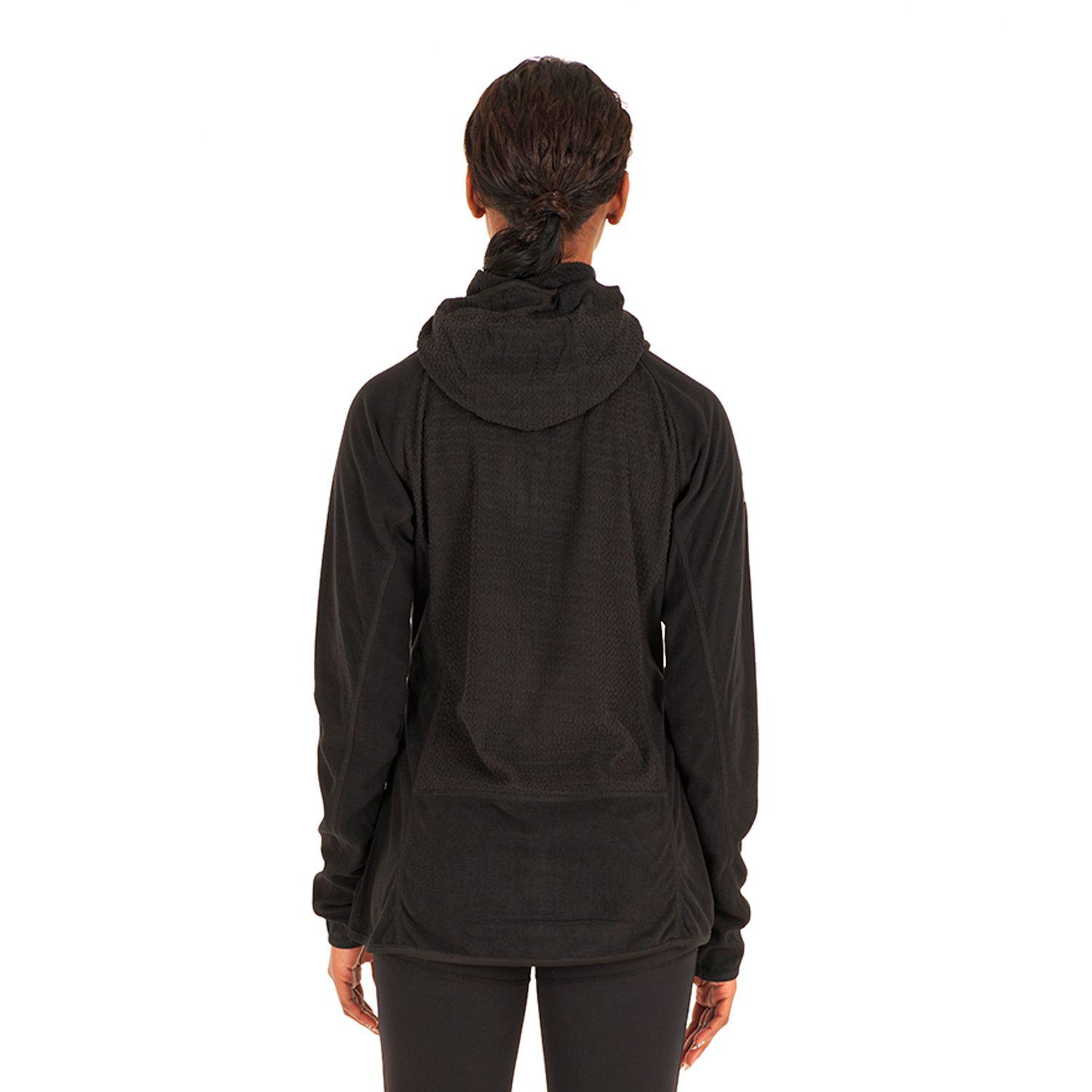 Poleron Mujer Jacaranda Mountain Nano-F 14 Zip Hoody Negro Lippi-5