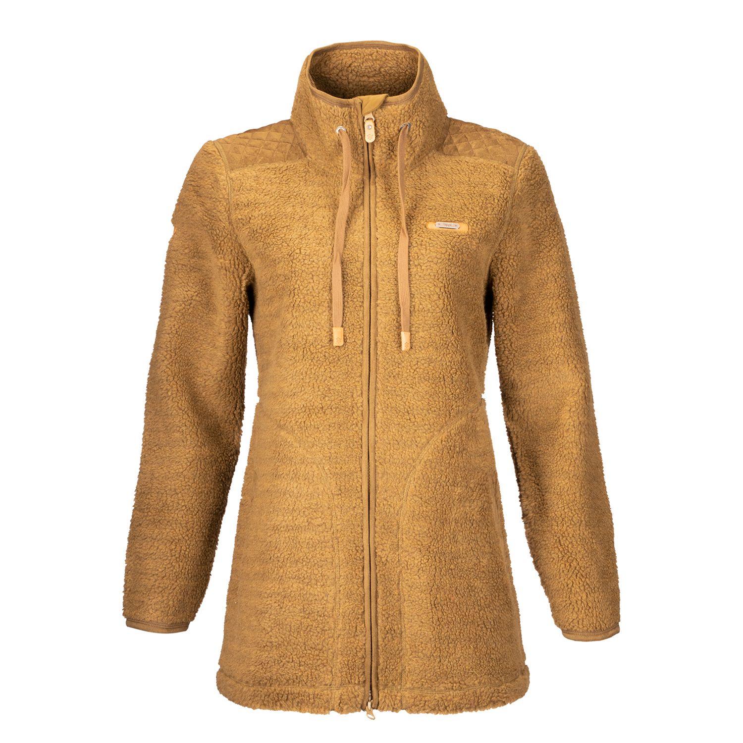 Chaqueta Mujer Valley Sherpa-Pro Hoody Jacket Mostaza Oscuro Lippi-0