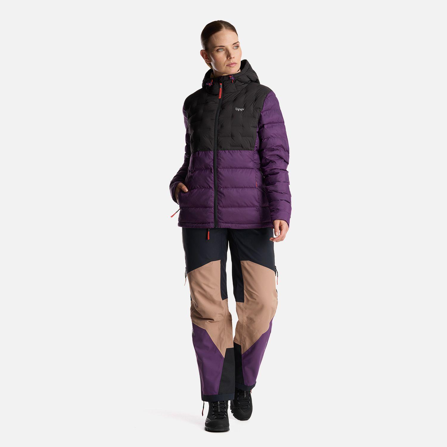 Chaqueta Mujer Bazpur EVO Down Hoody Jacket Morado Lippi-9