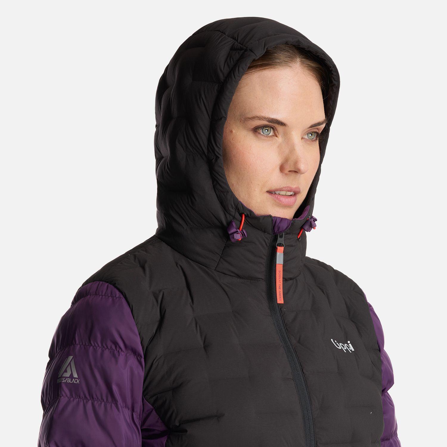 Chaqueta Mujer Bazpur EVO Down Hoody Jacket Morado Lippi-4