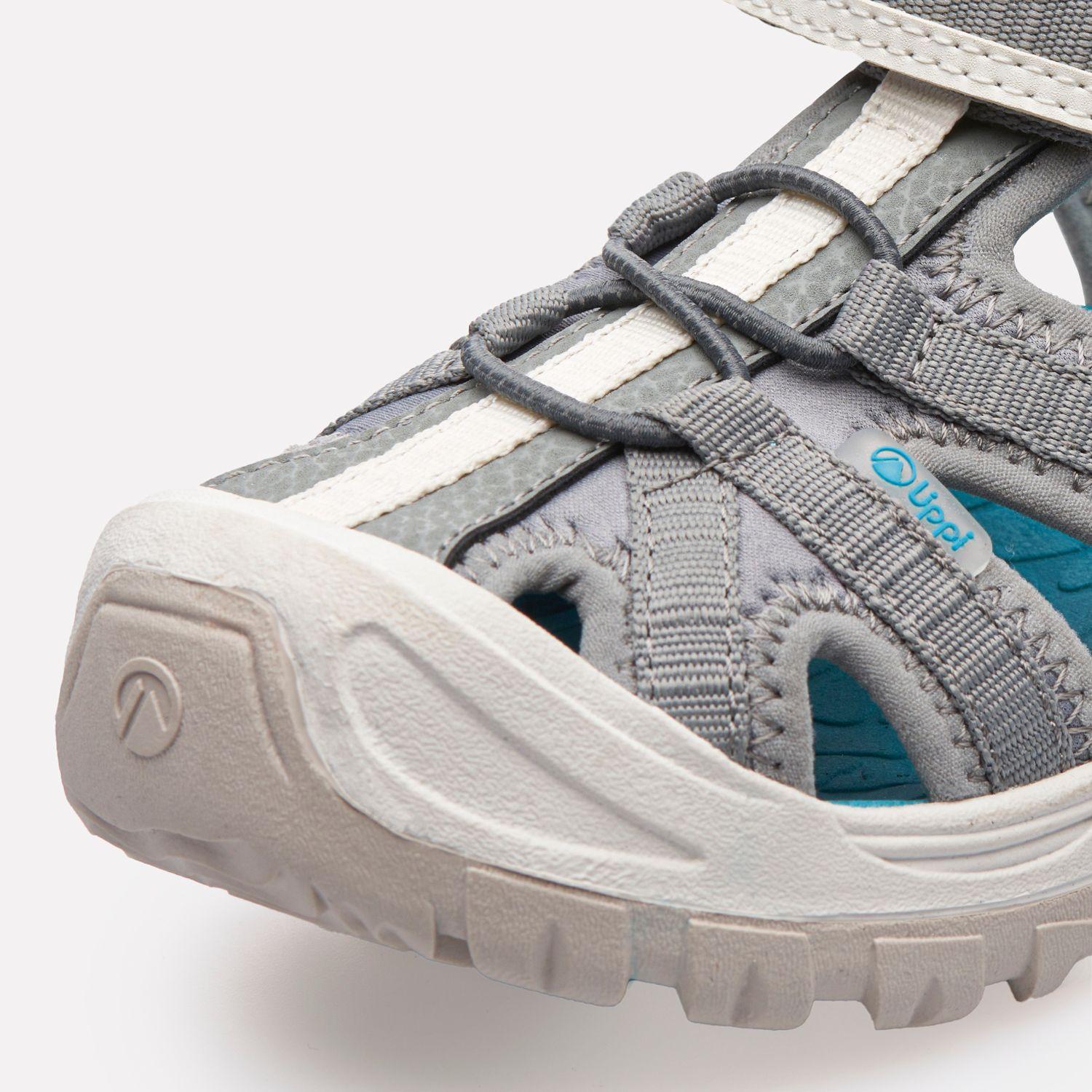 Sandalia Niña Silty Gris Turquesa Lippi-6