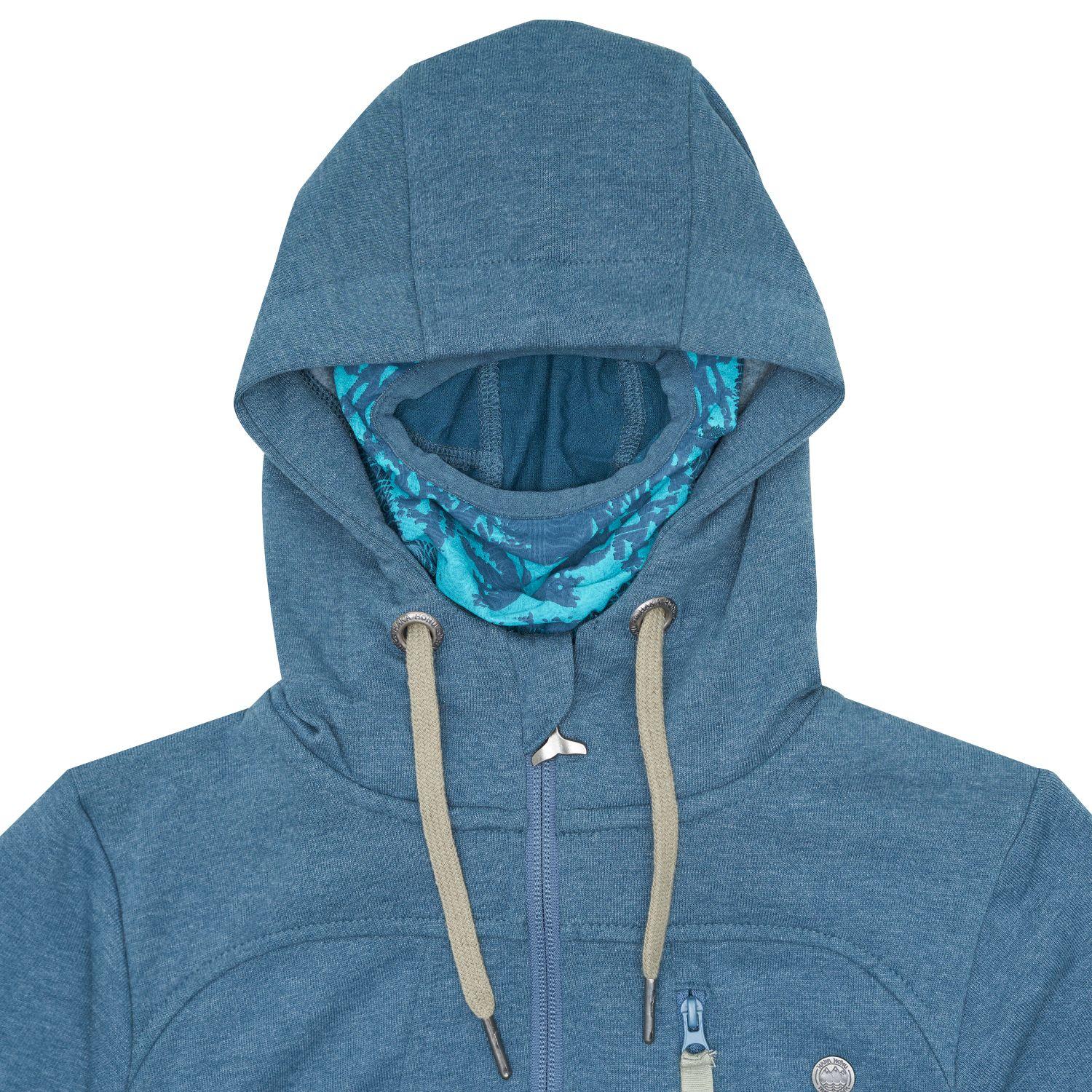 Poleron Unisex Ninjita Azul Haka Honu-2