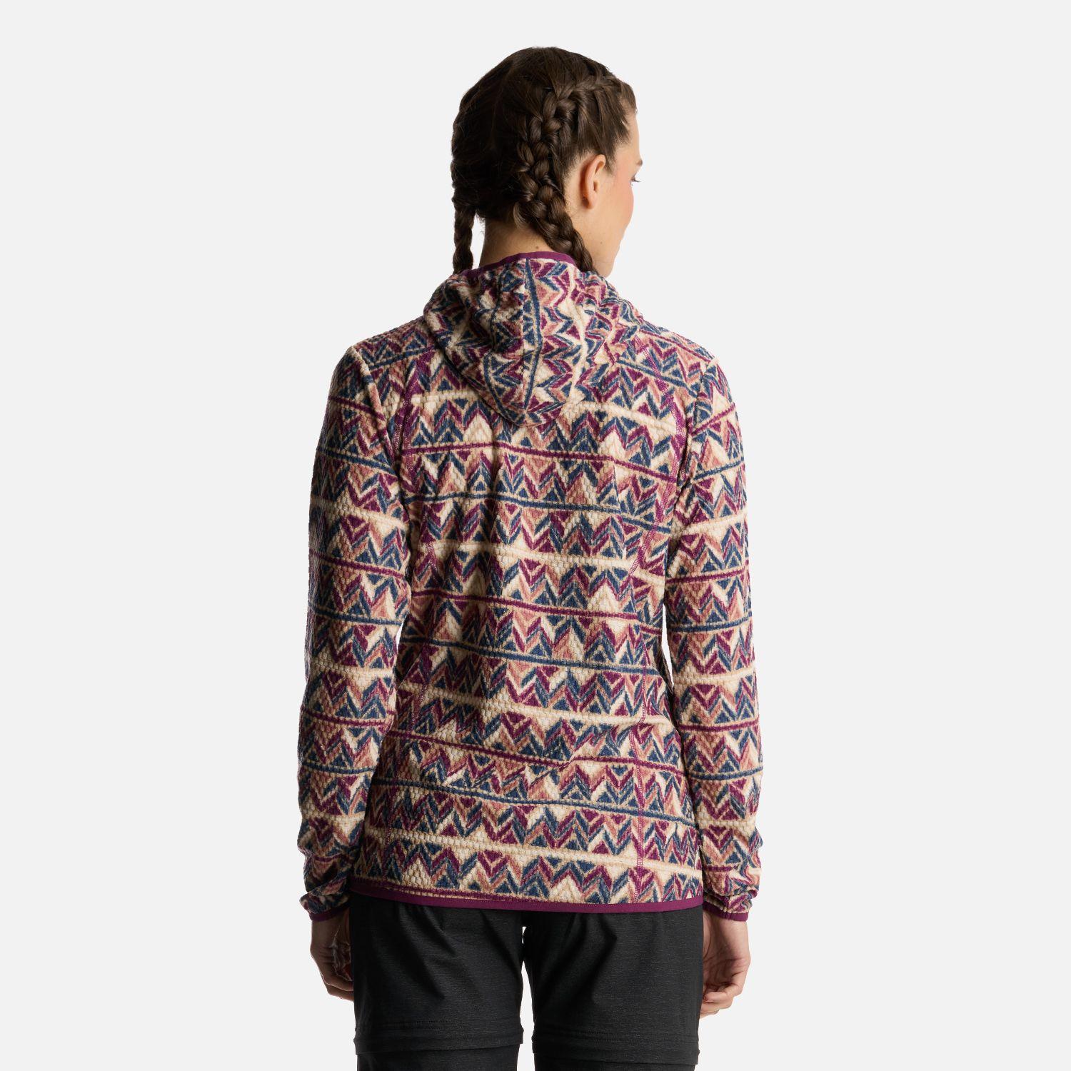 Poleron Mujer Taina Nui Print Rosa Haka Honu-2
