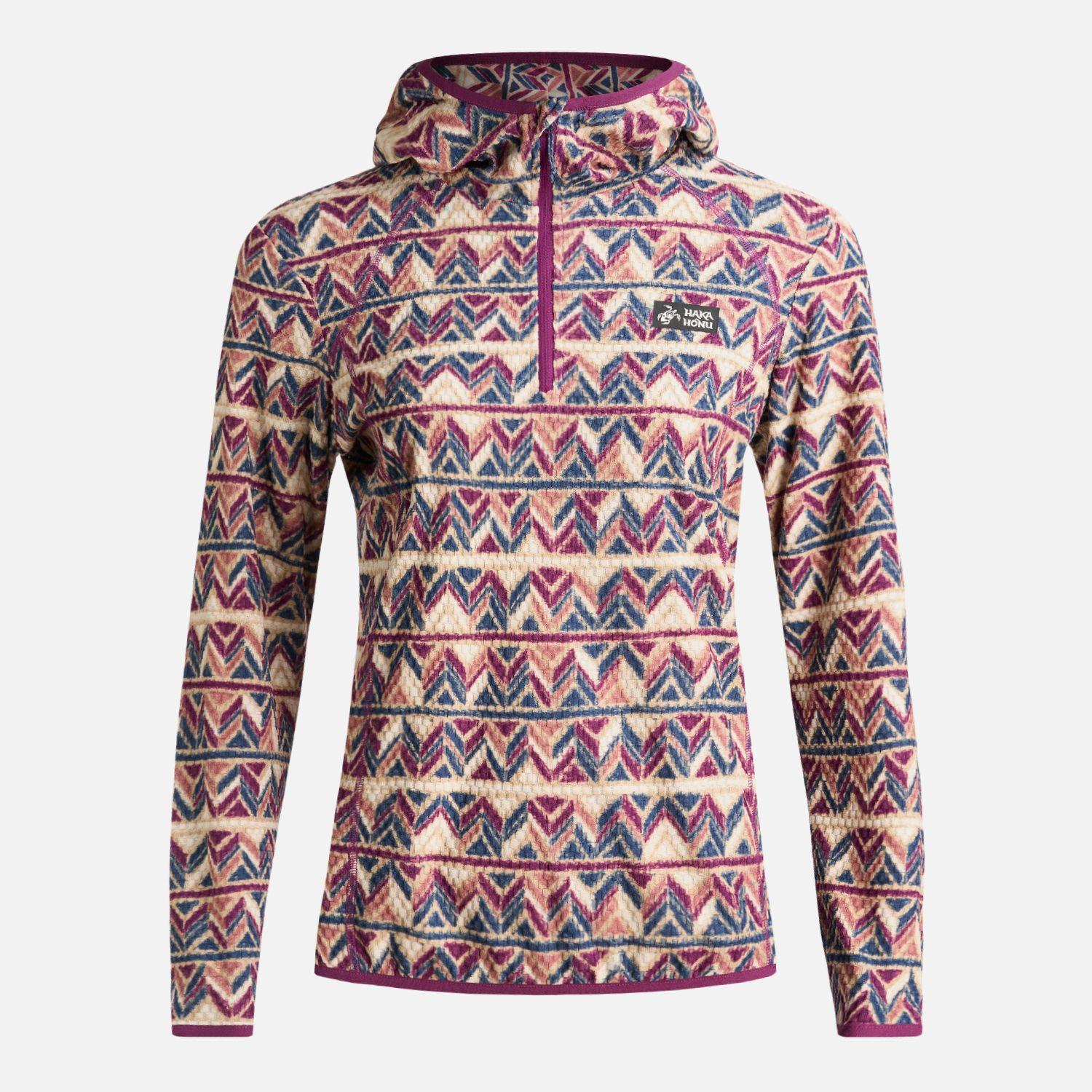 Poleron Mujer Taina Nui Print Rosa Haka Honu-5