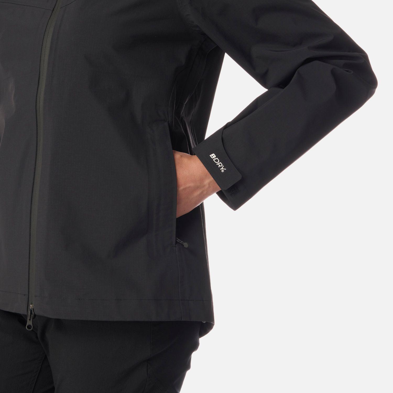 Chaqueta Mujer Alpine B-Dry Hoody Jacket Negro Lippi I26-5