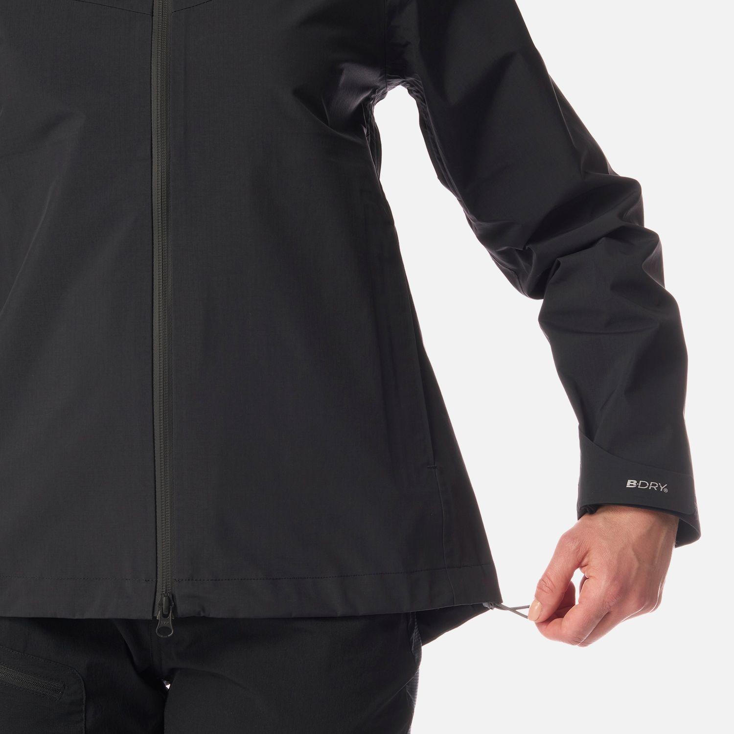Chaqueta Mujer Alpine B-Dry Hoody Jacket Negro Lippi I26-6