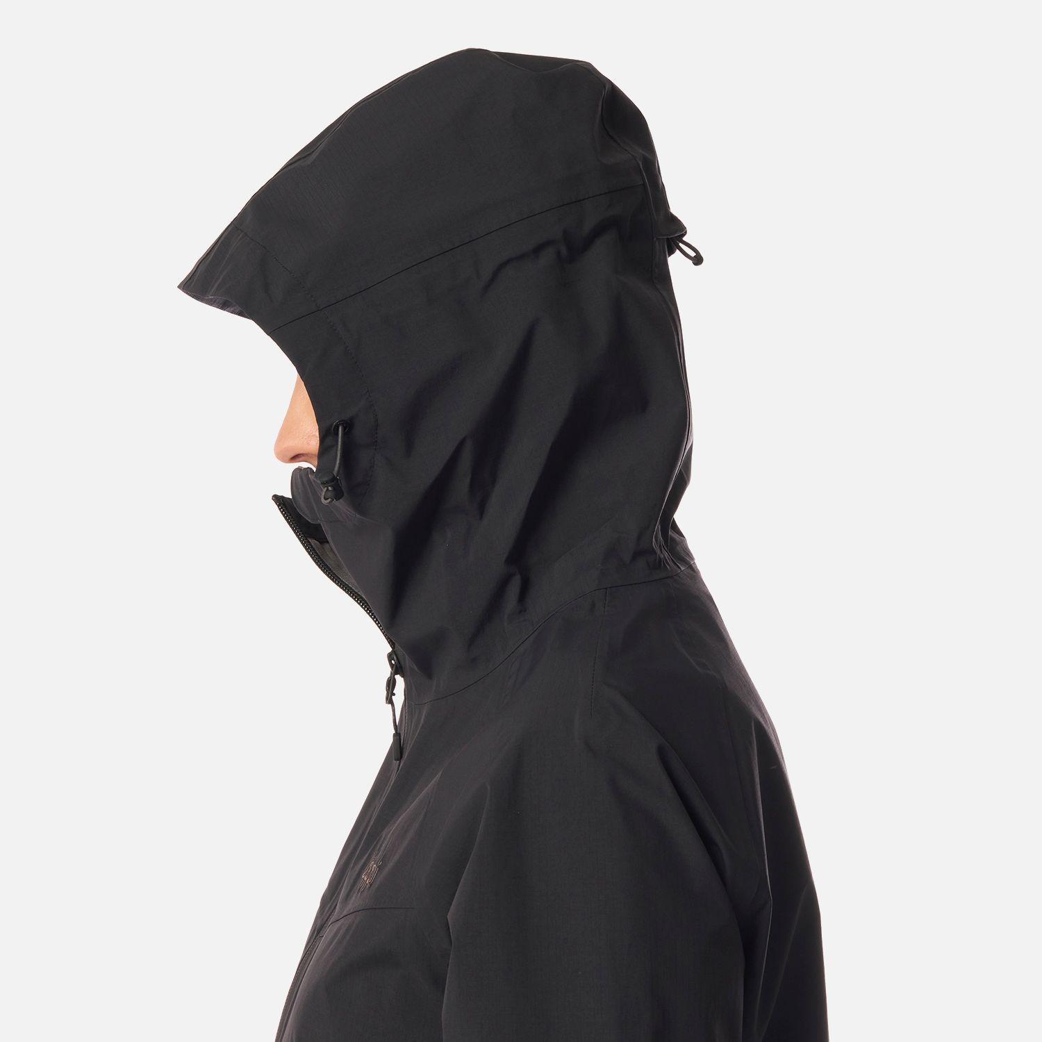 Chaqueta Mujer Alpine B-Dry Hoody Jacket Negro Lippi I26-7