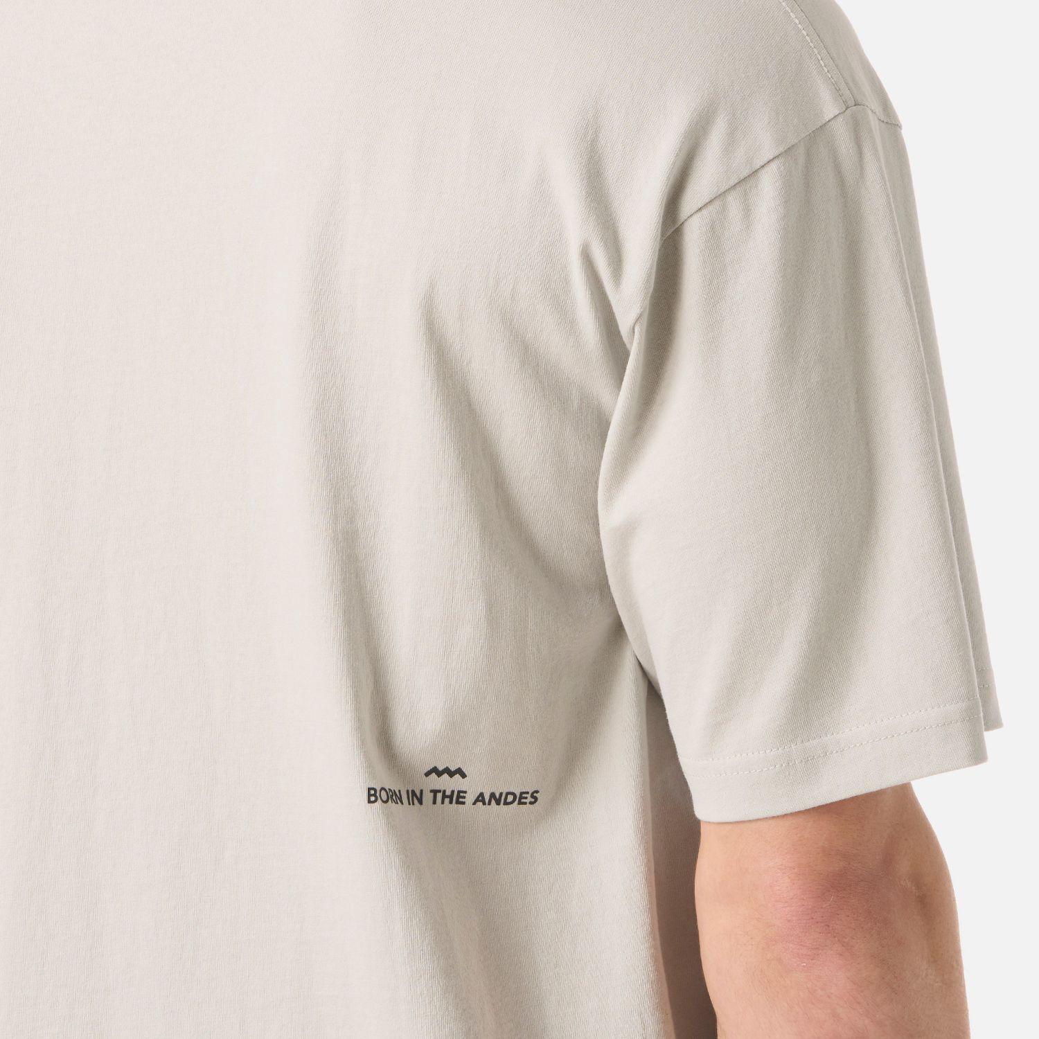 Polera Hombre Endura Cotton T-Shirt Gris Claro Lippi V26-4