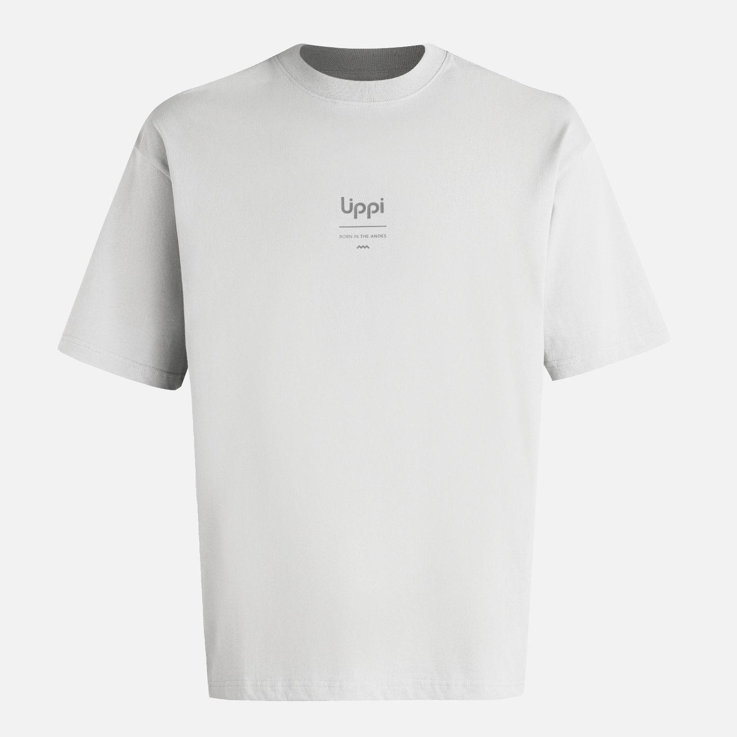 Polera Hombre Endura Cotton T-Shirt Gris Claro Lippi V26-6