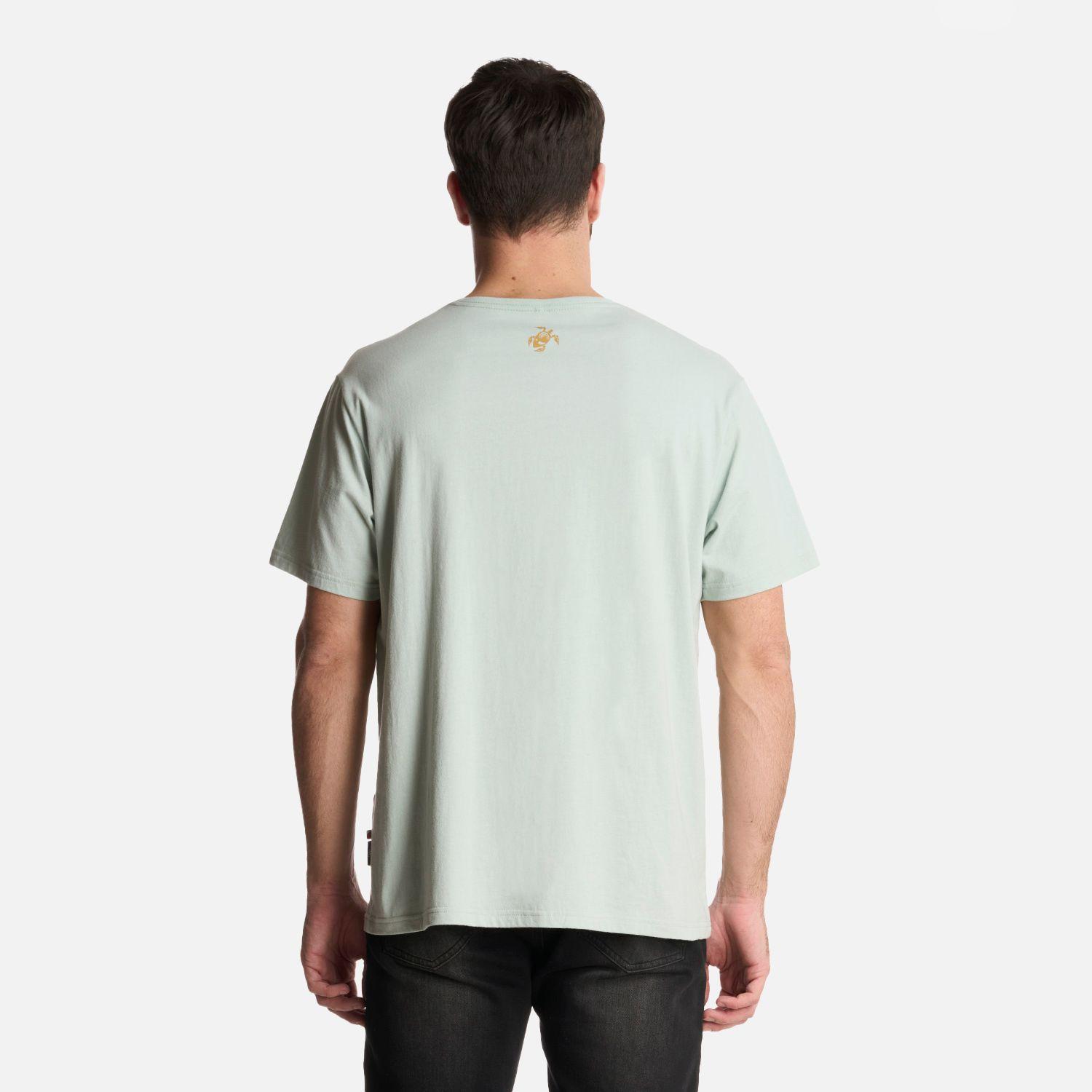 Polera Hombre Logo Gris Claro Haka Honu-2