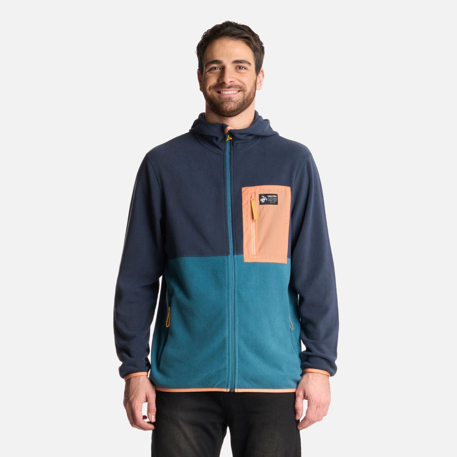 Polerón Hombre Leñero Azul Marino Haka Honu-0