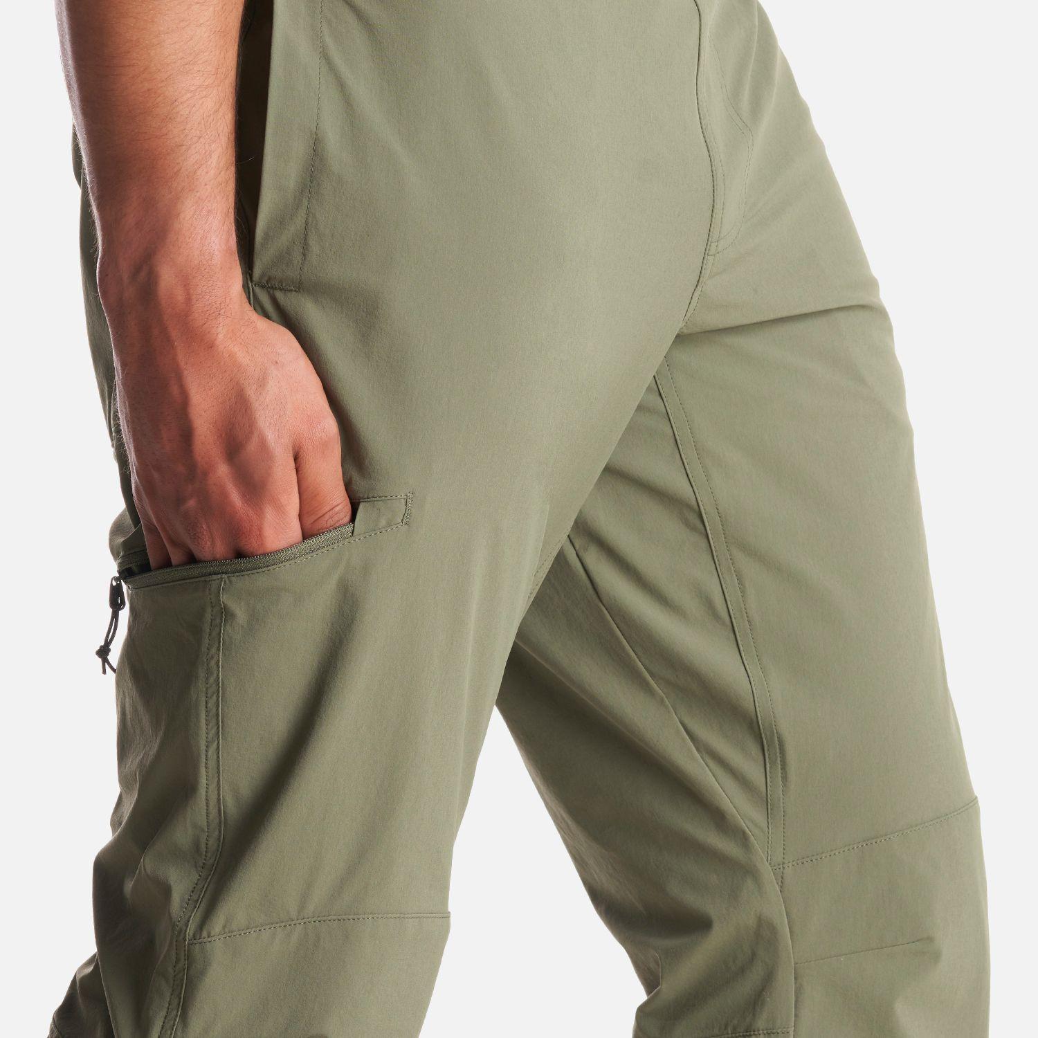 Pantalon Hombre PureTrek Q-Dry Pants Verde Musgo Lippi V24-5