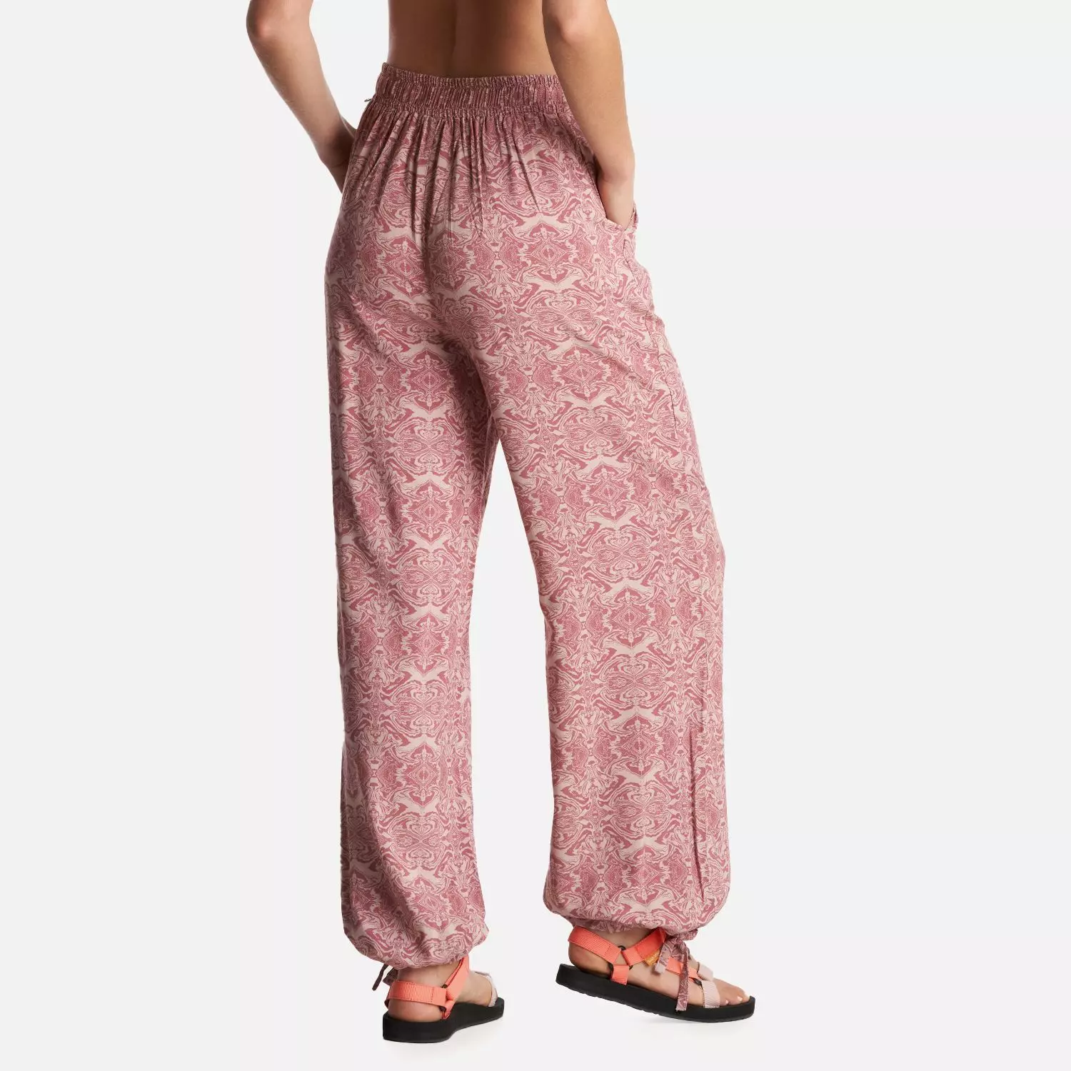 Pantalon Mujer Jipon Print Rosado Haka Honu-3