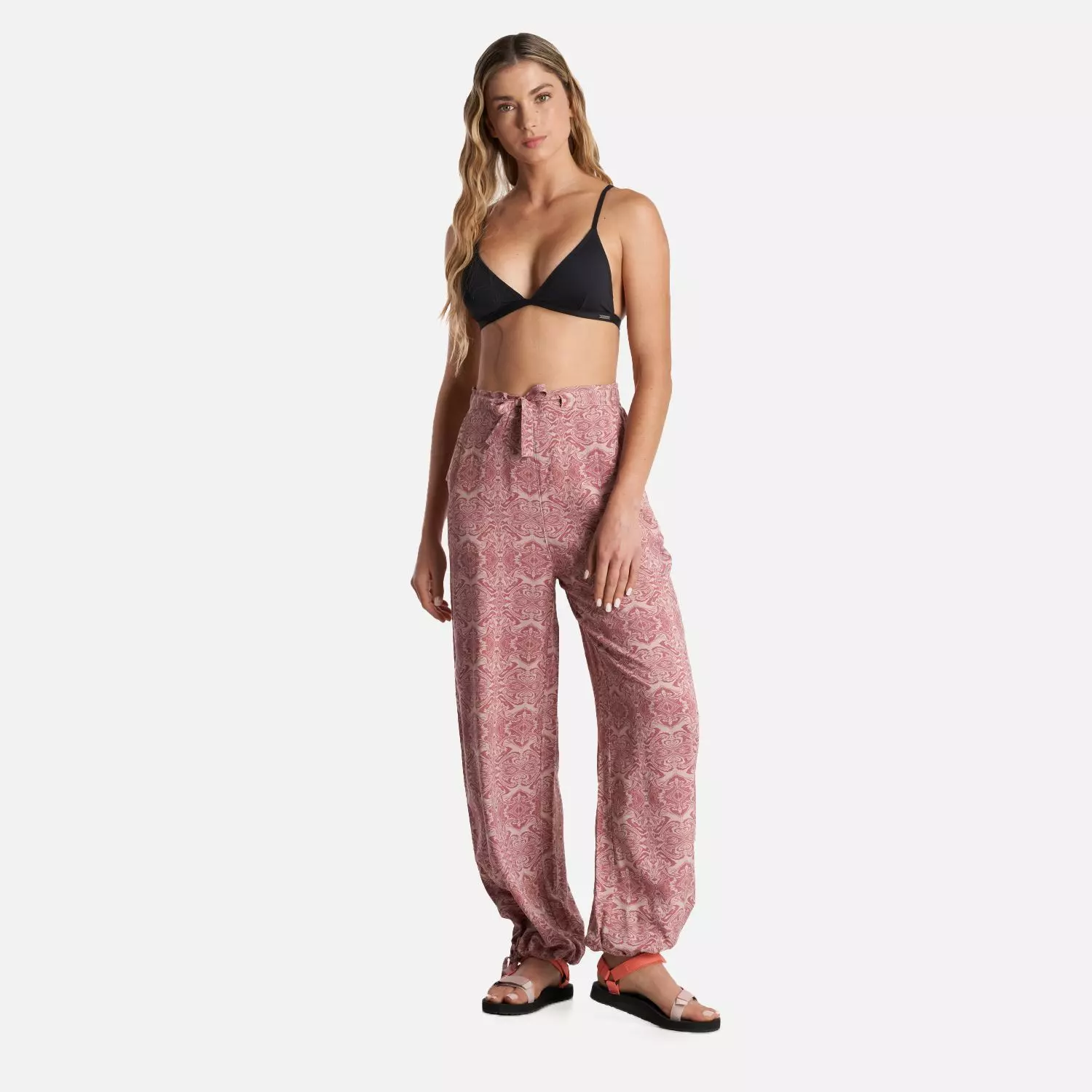 Pantalon Mujer Jipon Print Rosado Haka Honu-5