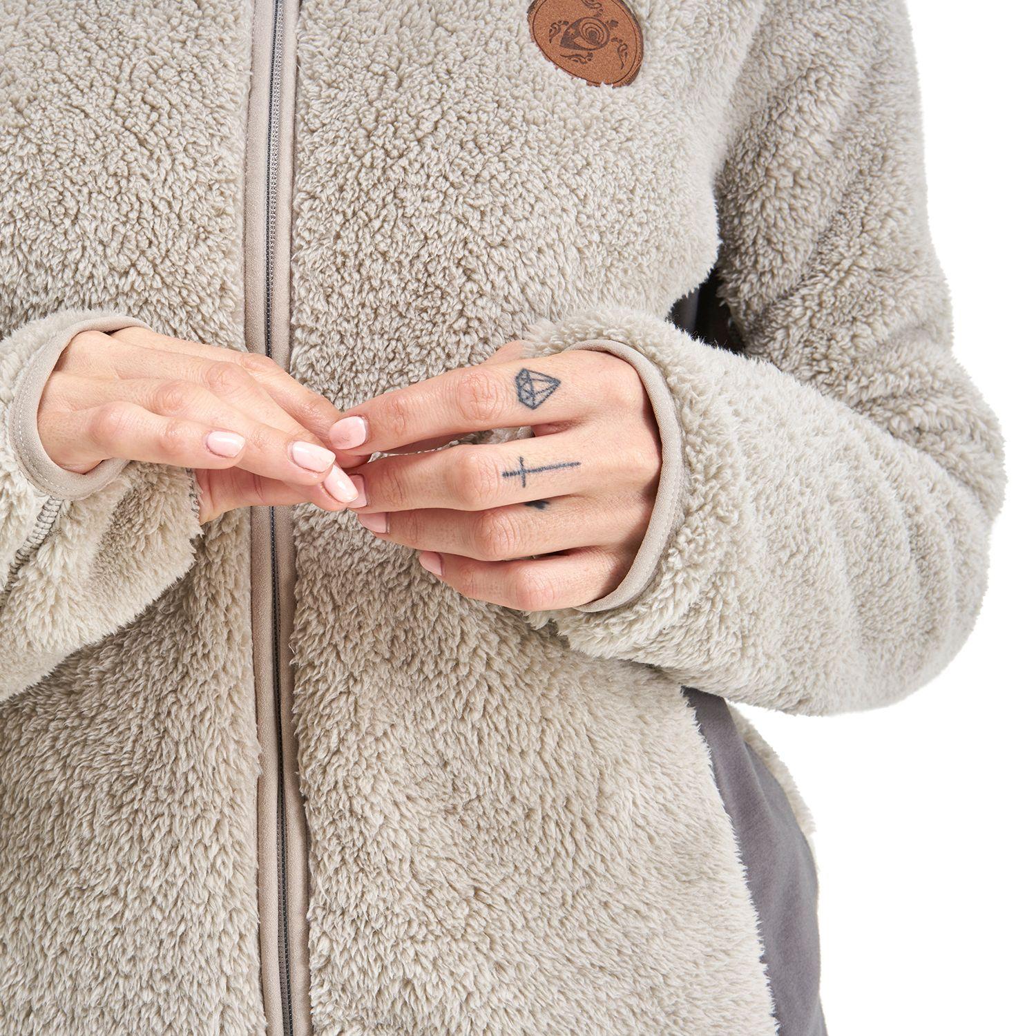 Chaqueta Mujer Calur-oso Beige Haka Honu I20-4