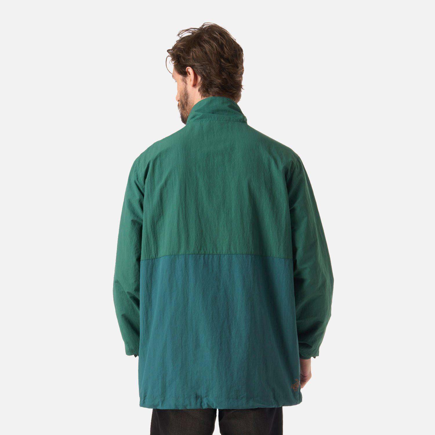 Chaqueta Hombre Hijo Del Viento 14 Zip Verde Haka Honu V26-2