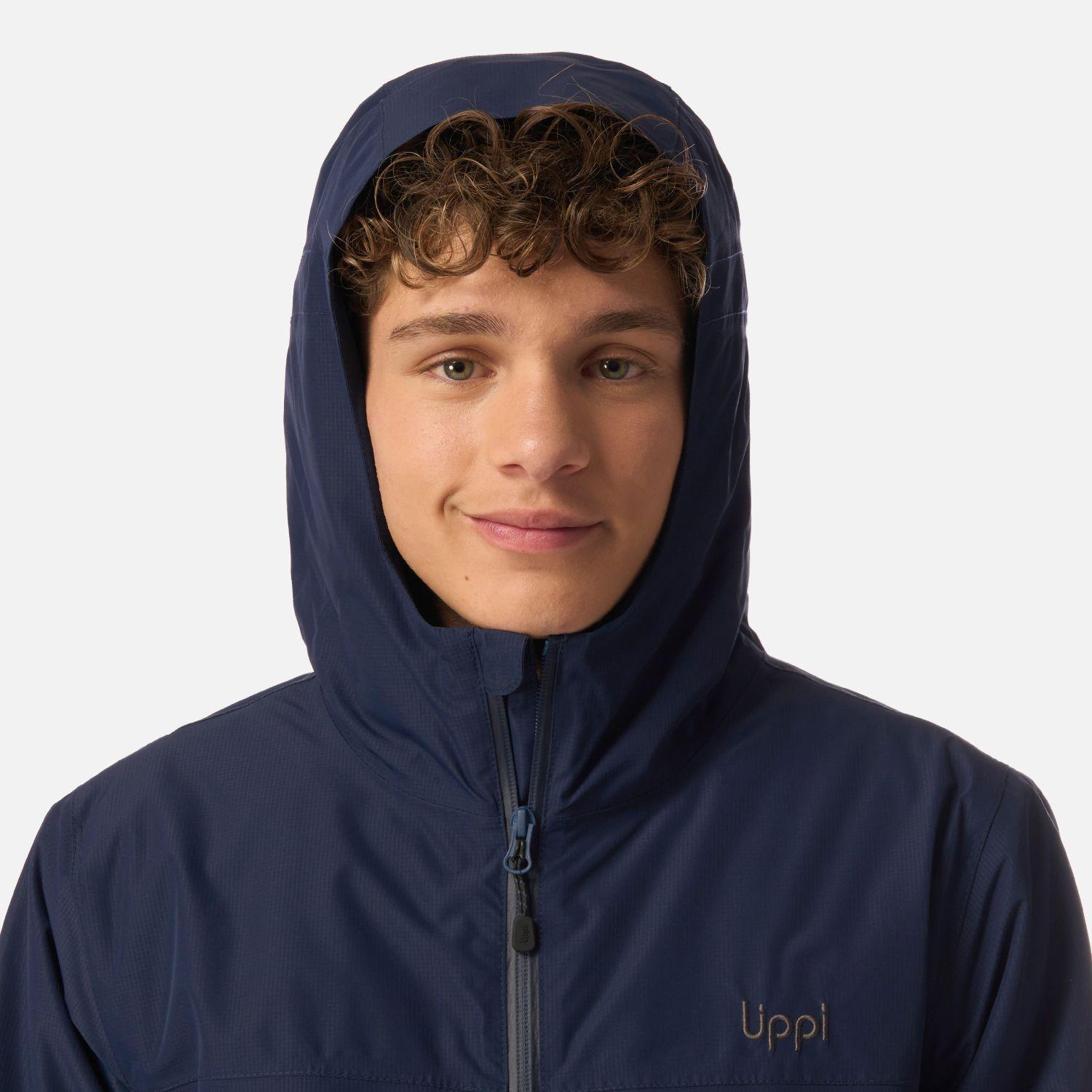 Chaqueta Teen Boy Cold Place B-Dry Hoody Jacket Azul Marino Lippi I26-3