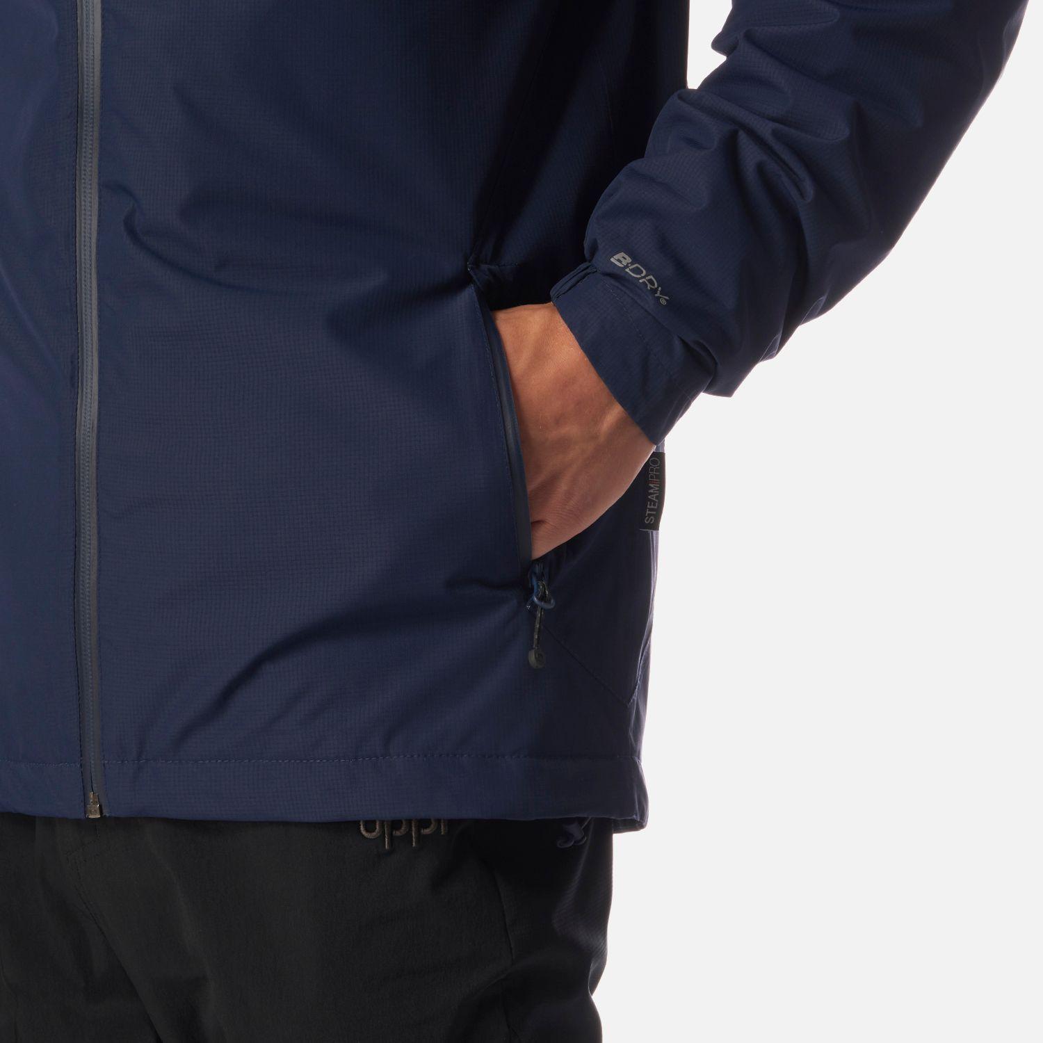 Chaqueta Teen Boy Cold Place B-Dry Hoody Jacket Azul Marino Lippi I26-5