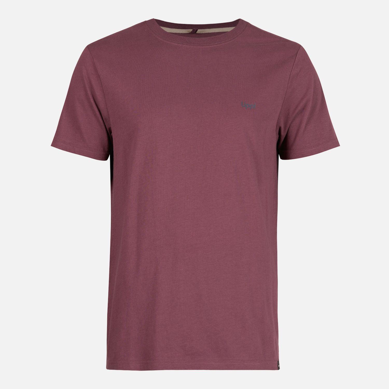 Polera Hombre Go Lost T-Shirt Burdeo Lippi-0