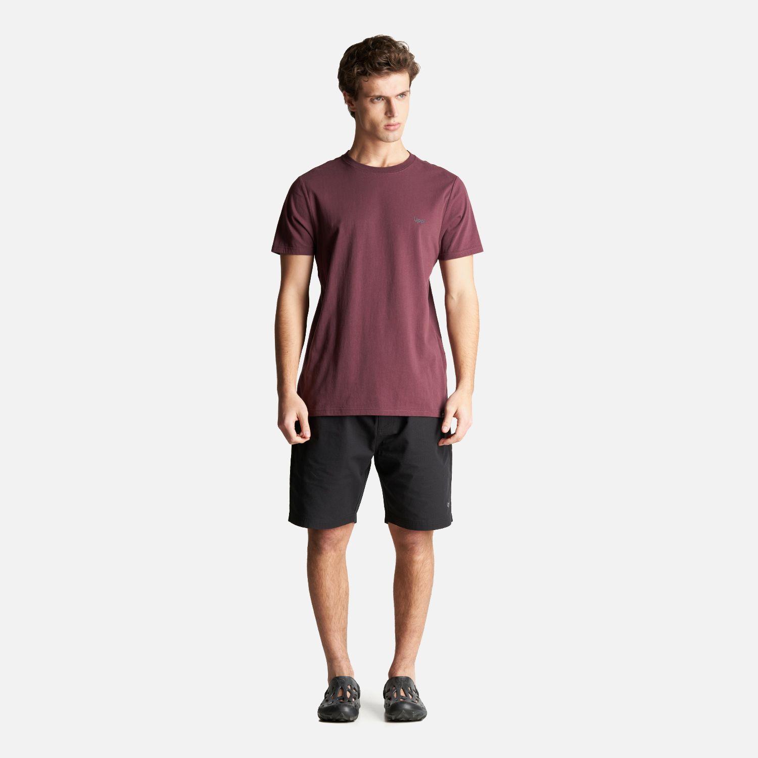 Polera Hombre Go Lost T-Shirt Burdeo Lippi-7