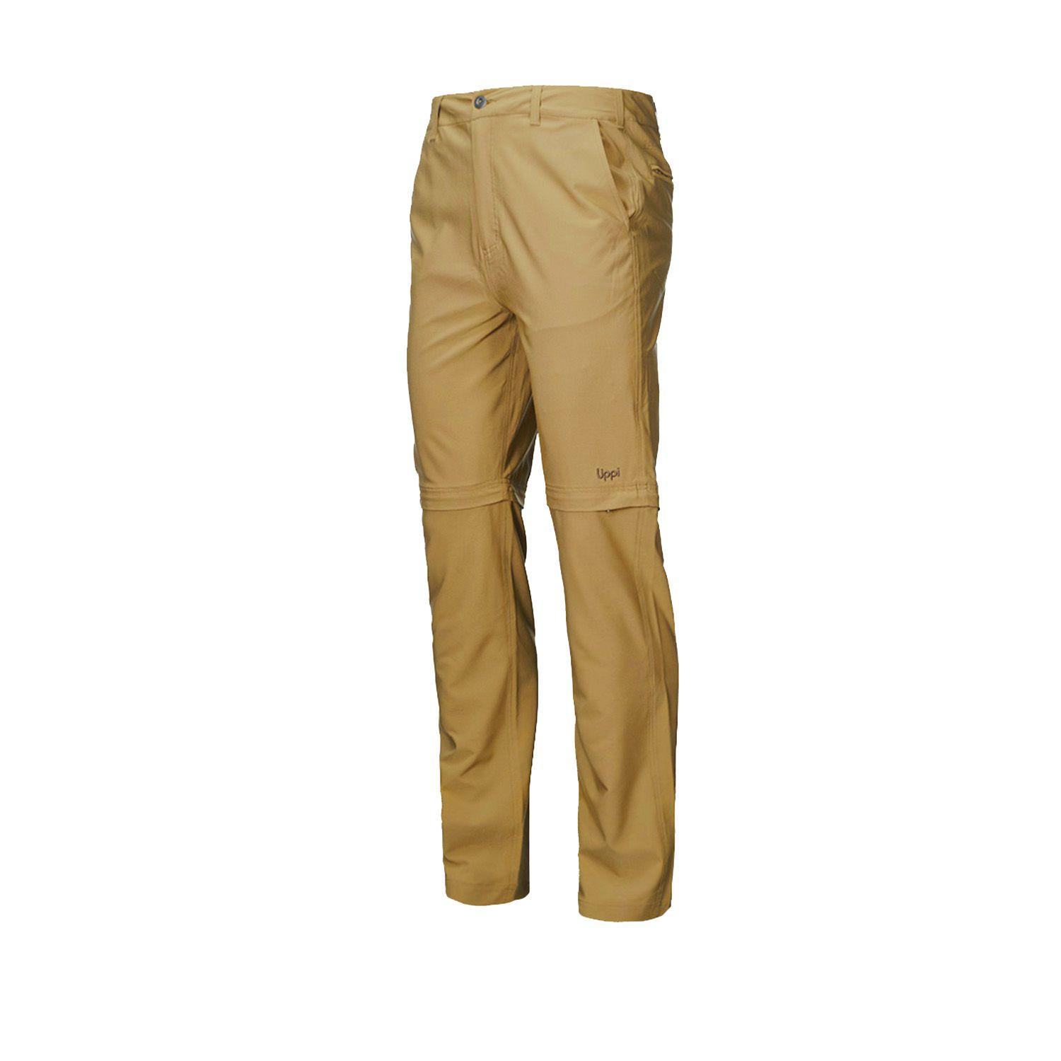 Pantalon Hombre Pardo Mix-2 Q-Dry Pants Caqui Lippi-0