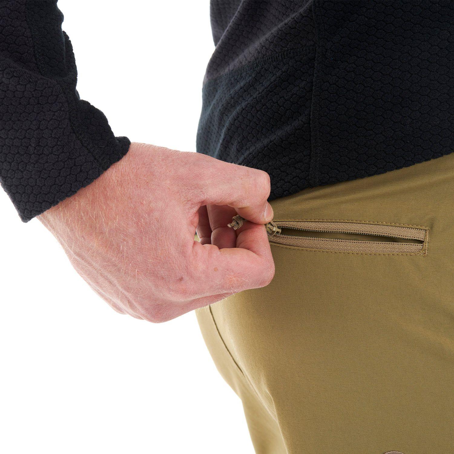 Pantalon Hombre Pardo Mix-2 Q-Dry Pants Caqui Lippi-7