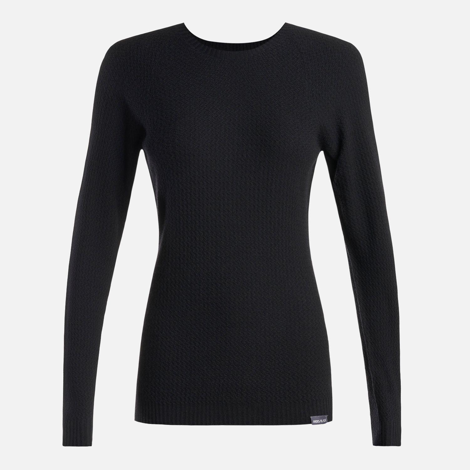 Primera capa Mujer  Skintec 3000 Seamless Top Negro Lippi-0