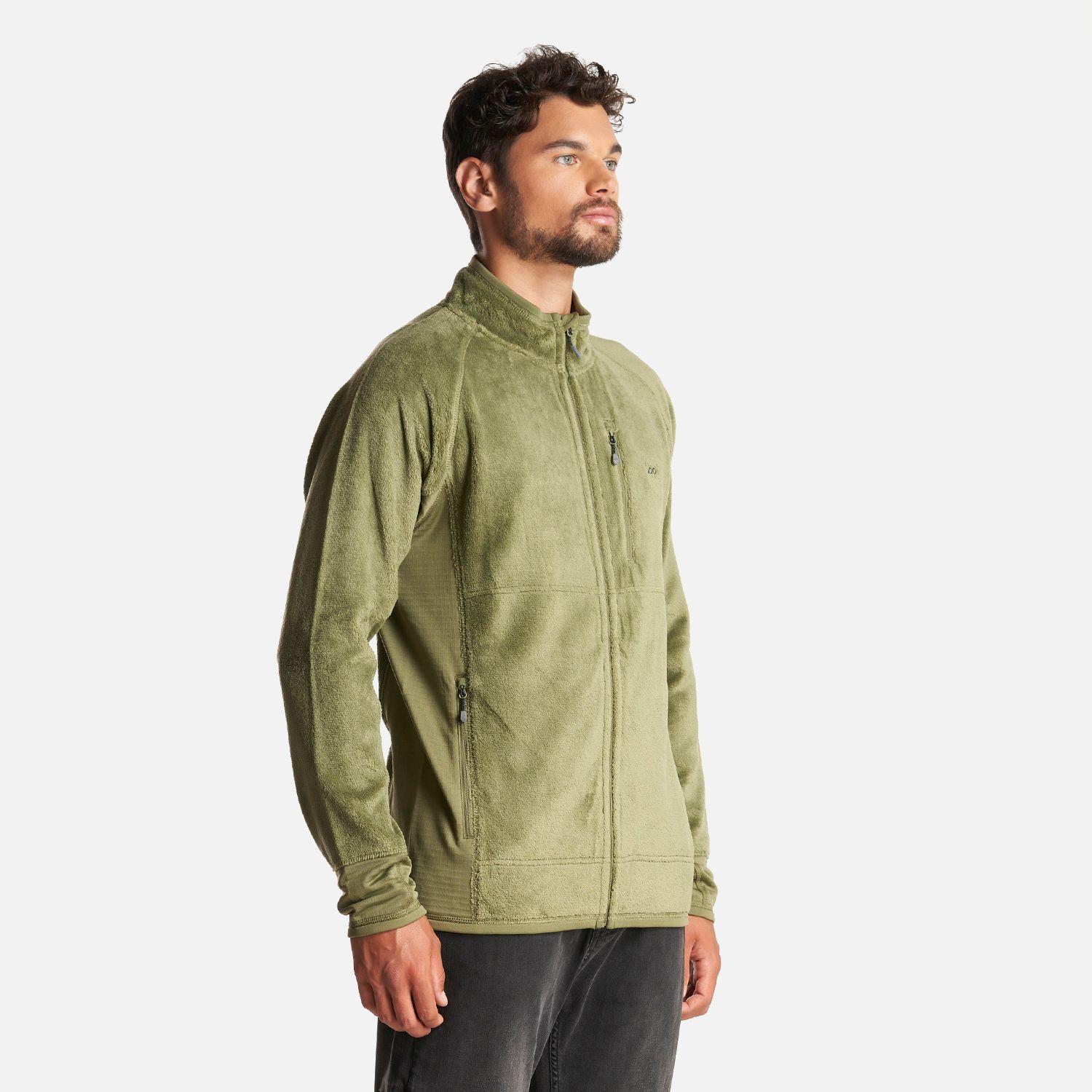 Poleron Hombre Numan Shaggy-Pro Jacket Verde  Lippi-2