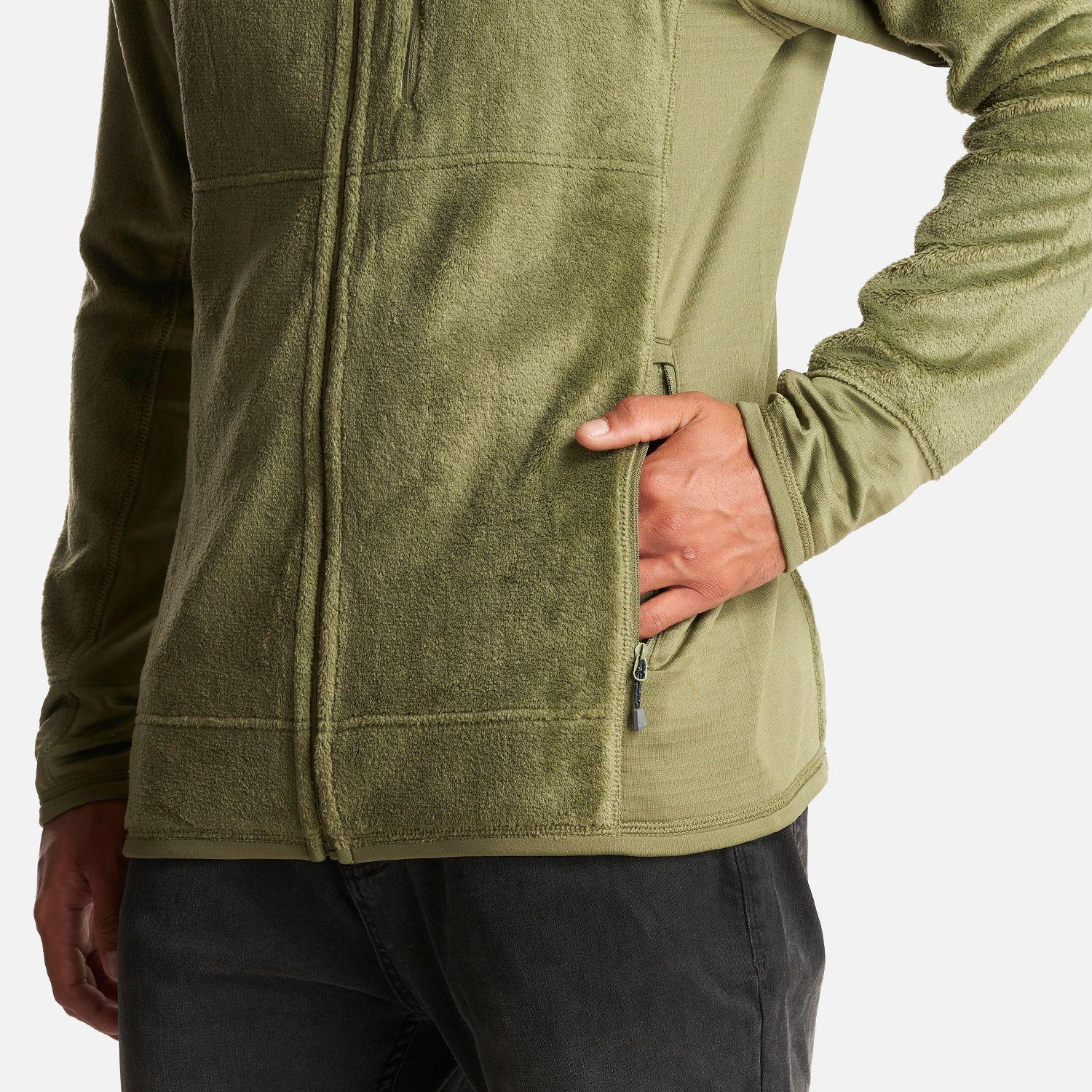 Poleron Hombre Numan Shaggy-Pro Jacket Verde  Lippi-5