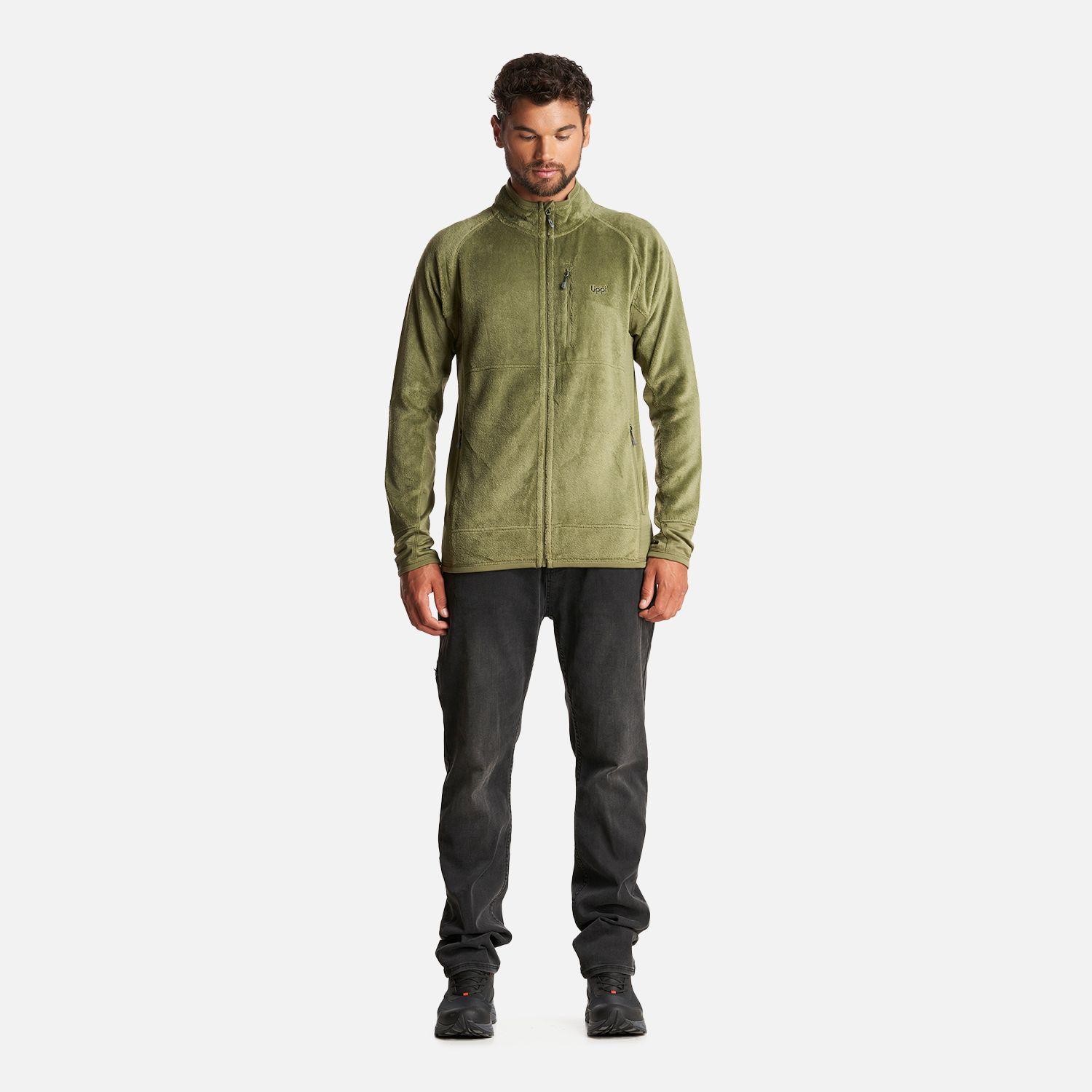 Poleron Hombre Numan Shaggy-Pro Jacket Verde  Lippi-6
