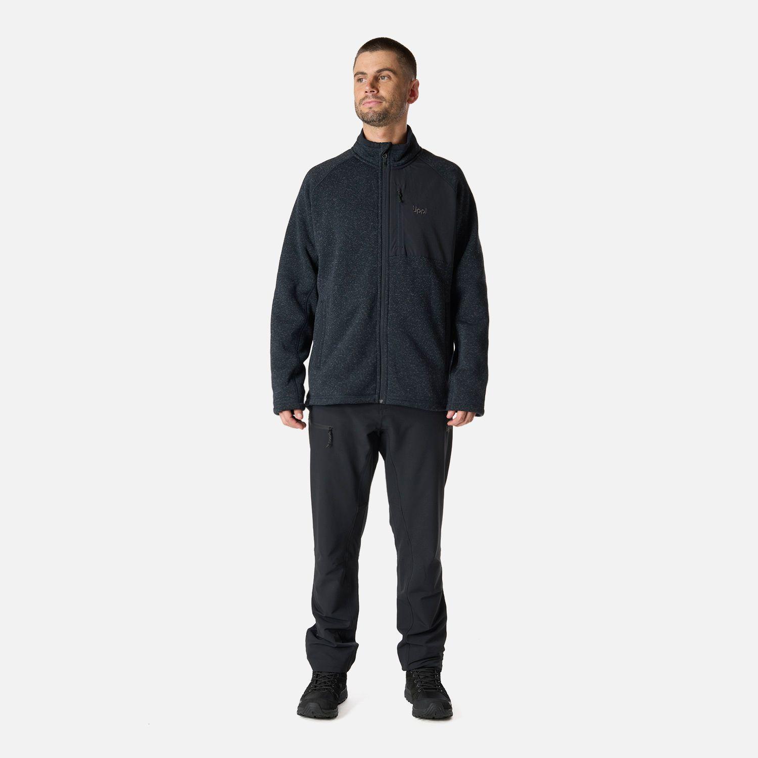 Polar Hombre Coronado Blend-Pro Jacket Negro Melange Lippi I26-5