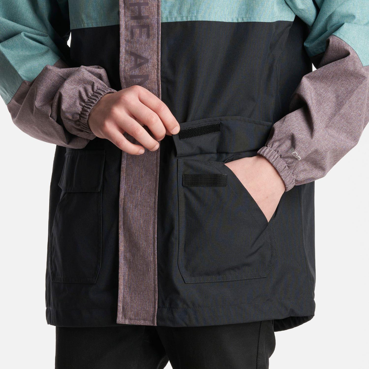 Chaqueta Teen Boy FirePlace B-Dry Jacket Grafito Lippi-5