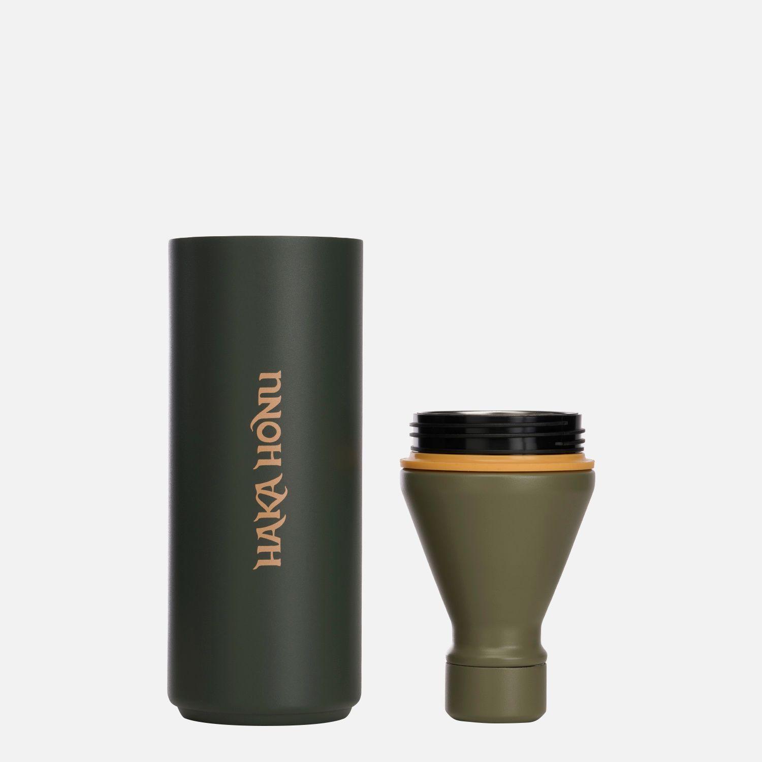 Botella Empinao Verde Militar Haka Honu V26-4