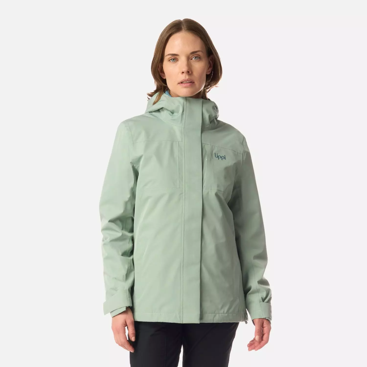 Chaqueta Mujer Tres Cruces Fusion-3 Hoody Jacket Jade Lippi I26-1