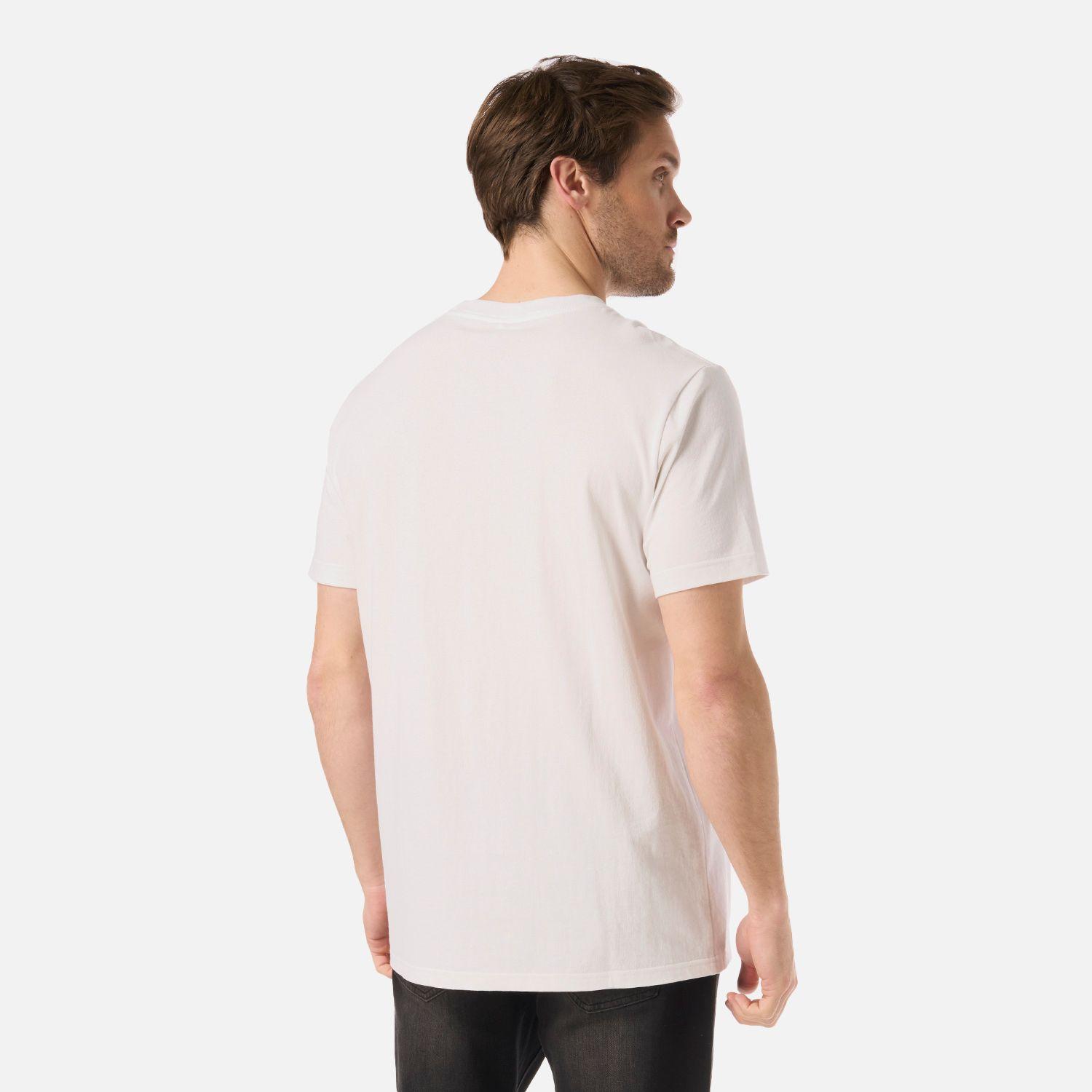 Polera Hombre Logo Lippi Front Print T-Shirt Blanco Lippi V26-2