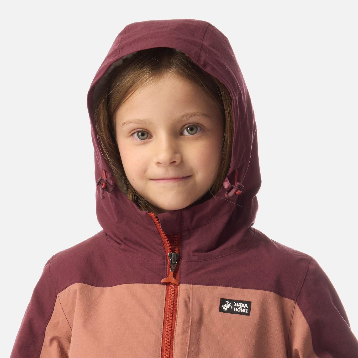 Chaqueta Niña Mini Diluvio Burdeo Haka Honu I26-3