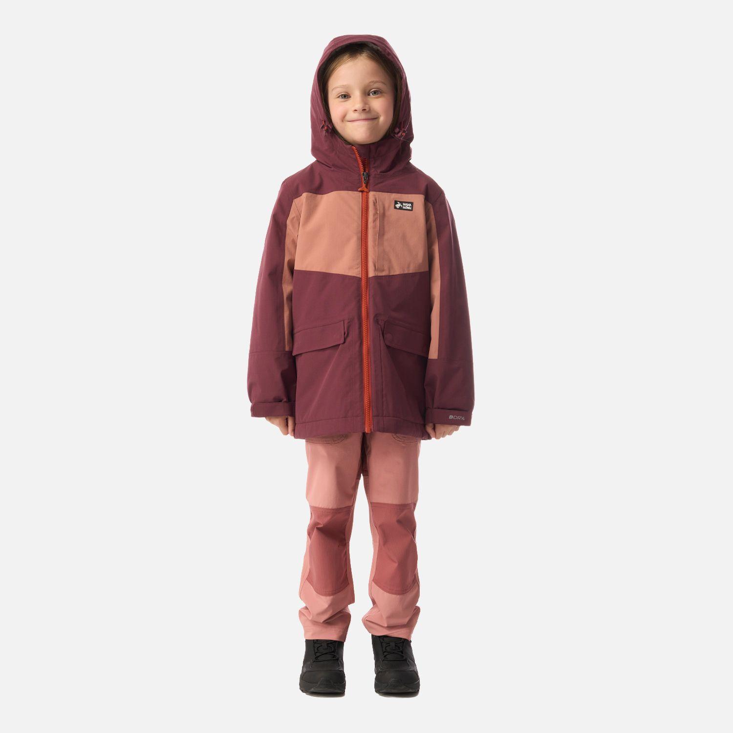 Chaqueta Niña Mini Diluvio Burdeo Haka Honu I26-5