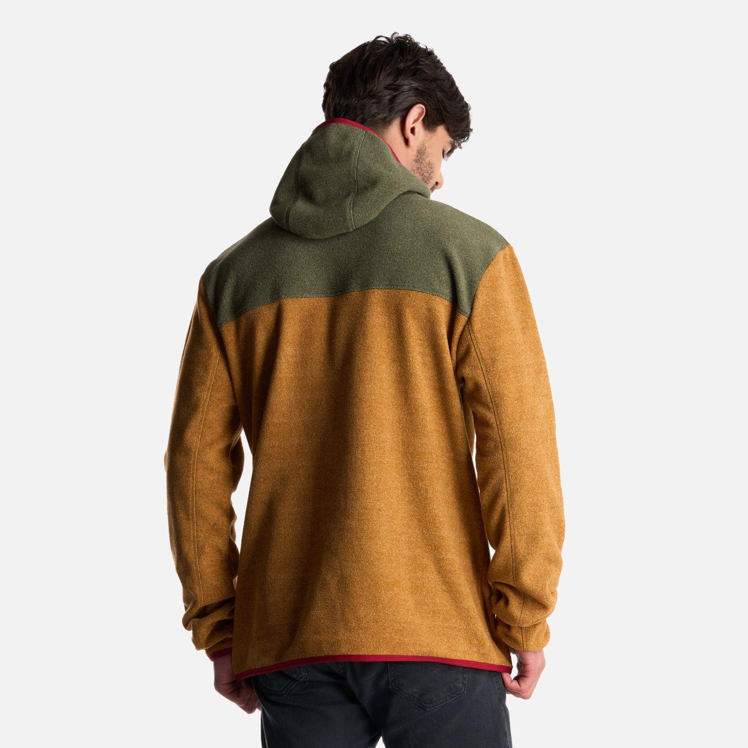 Poleron Hombre Tokerau Hoodie Ocre Haka Honu-4