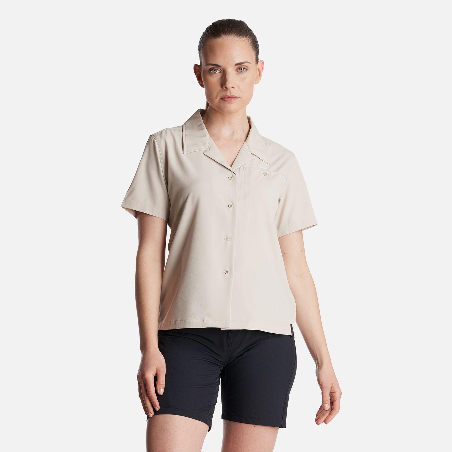 Camisa Mujer  Murallon Q- Dry Shirt Crema Lippi-1