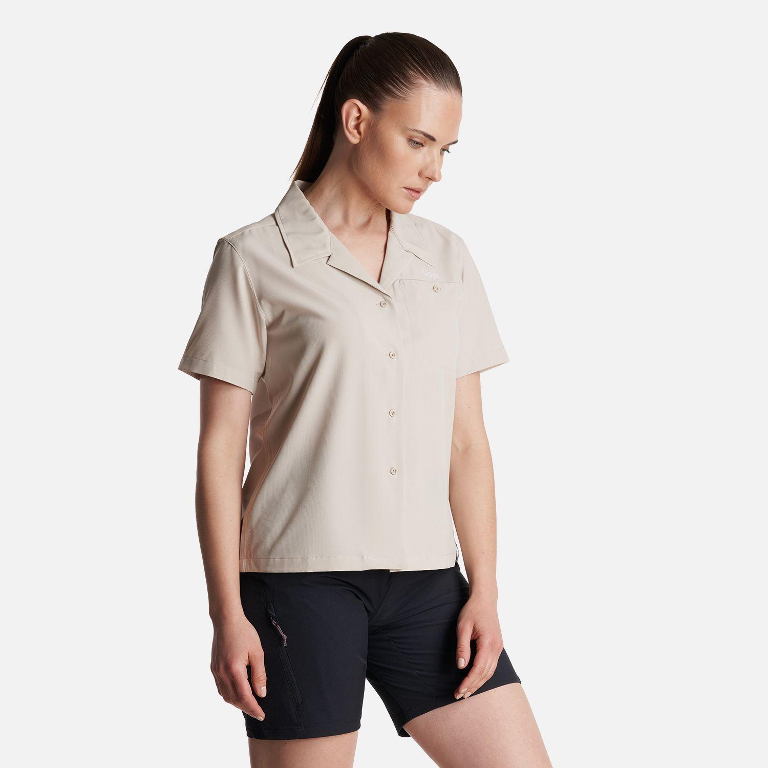 Camisa Mujer  Murallon Q- Dry Shirt Crema Lippi-2