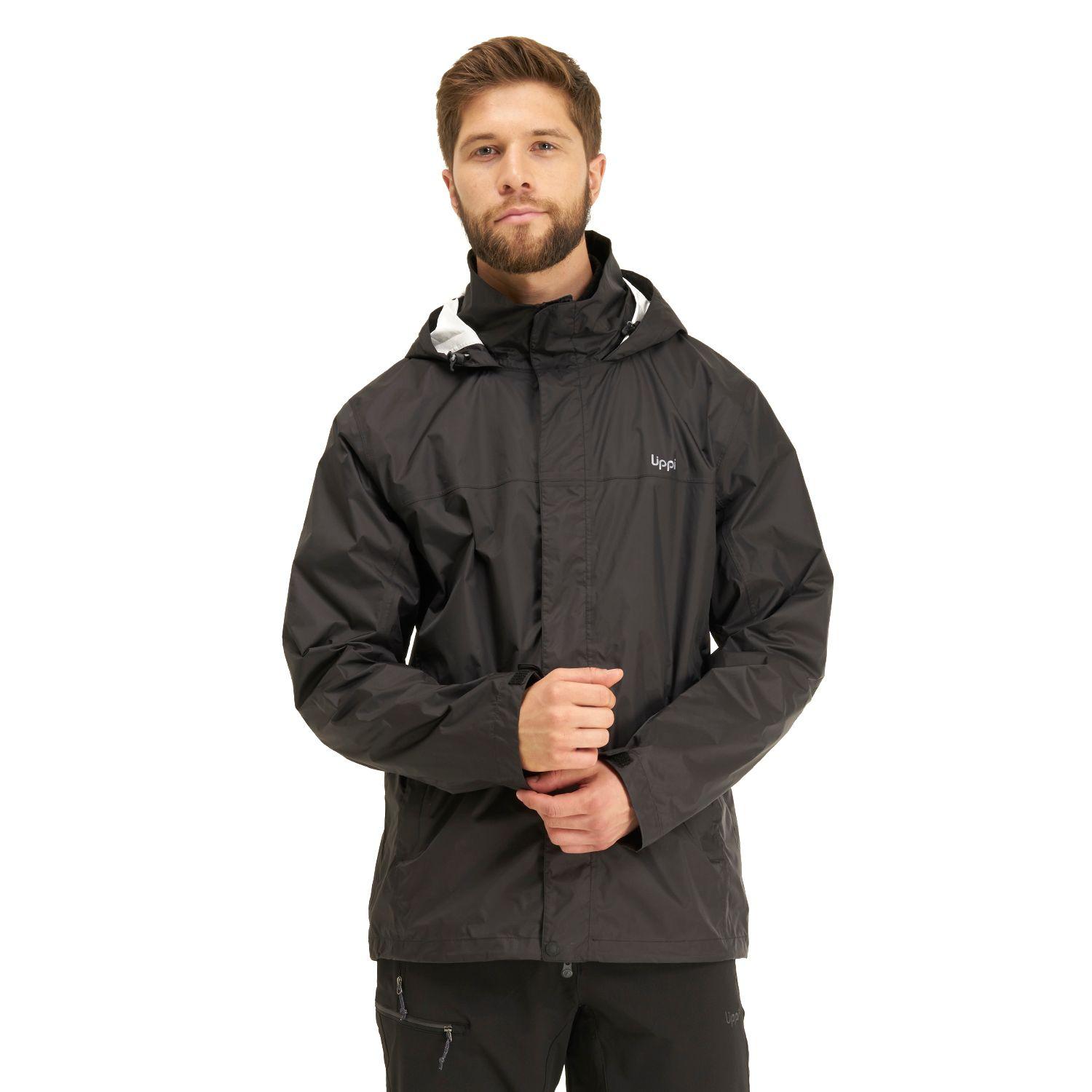 Chaqueta Hombre Abyss B-Dry Hoody Jacket Negro Lippi I20-1