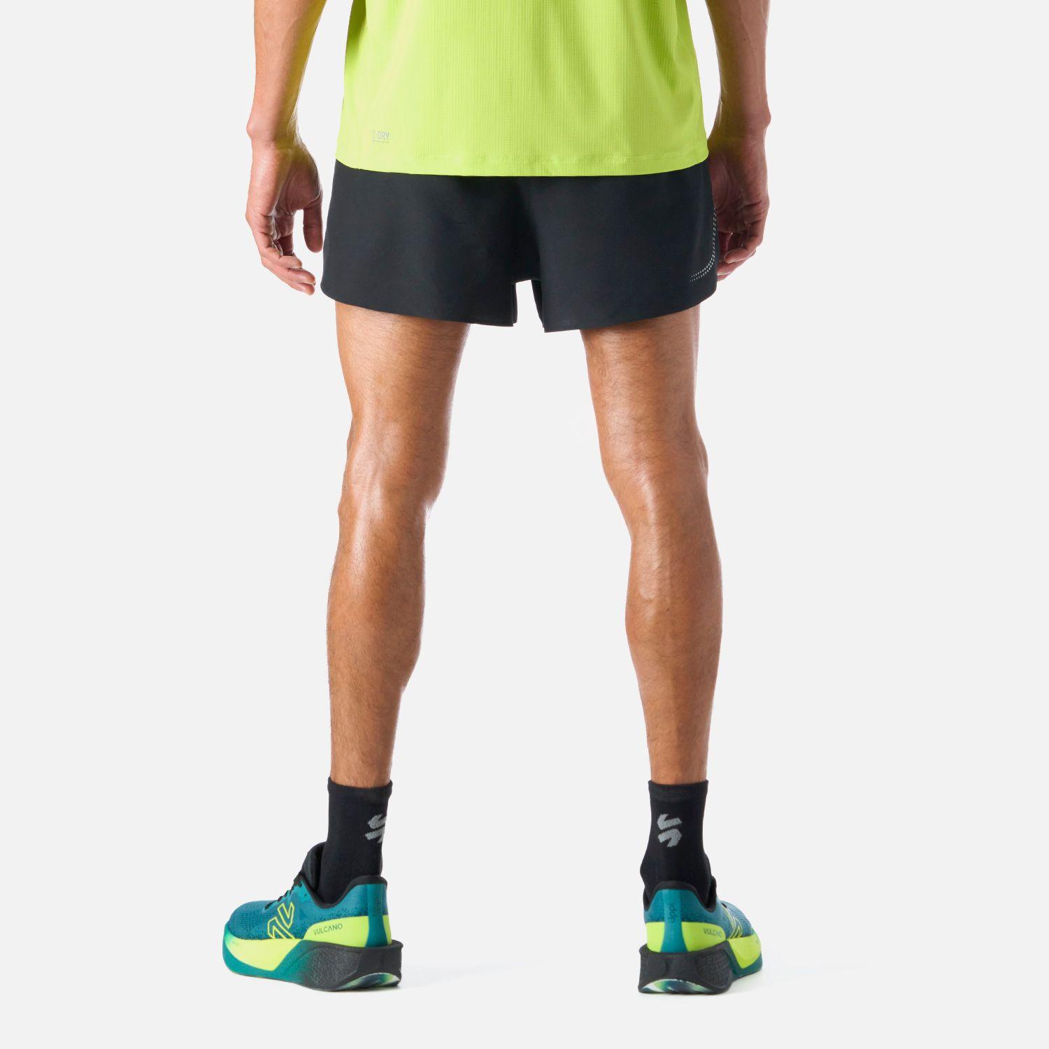 Shorts Hombre Built To Move 3" Shorts Negro Vulcano-3