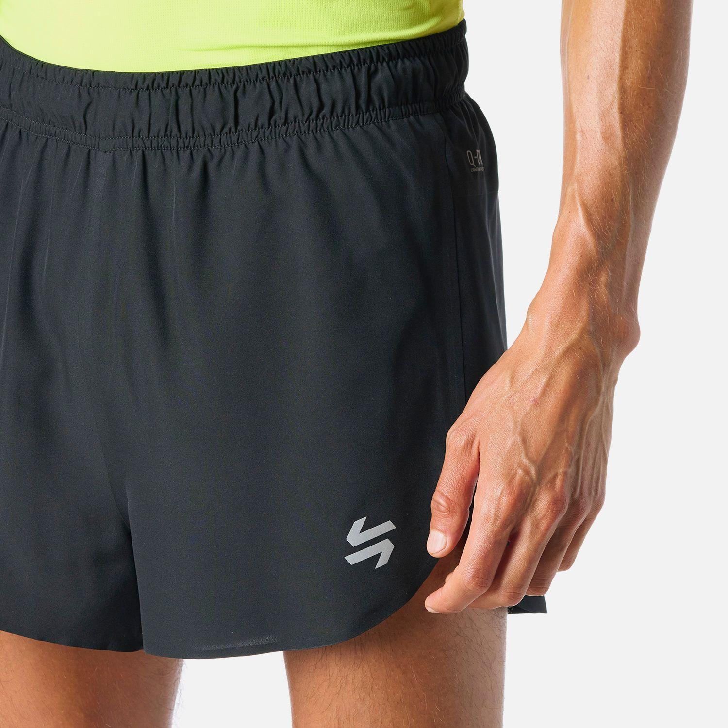 Shorts Hombre Built To Move 3" Shorts Negro Vulcano-4